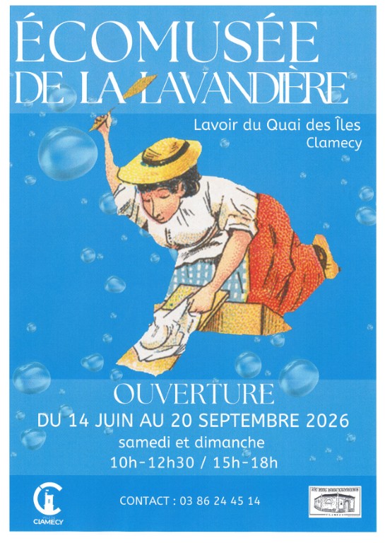 Ouverture de l'écomusée de la lavandière et inauguration des nouvelles grilles — visuel événement