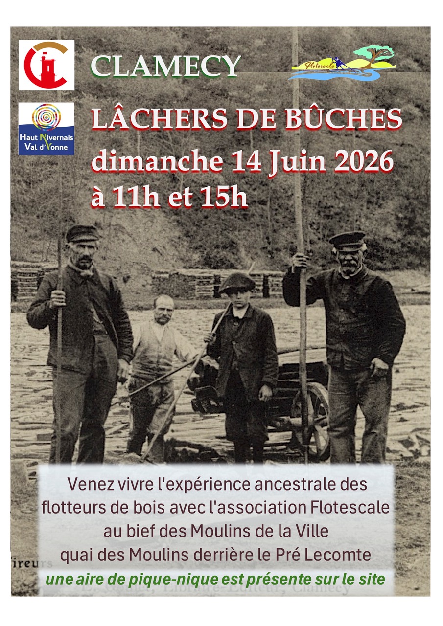 Flottage du bois : Lâchers de bûches perdues