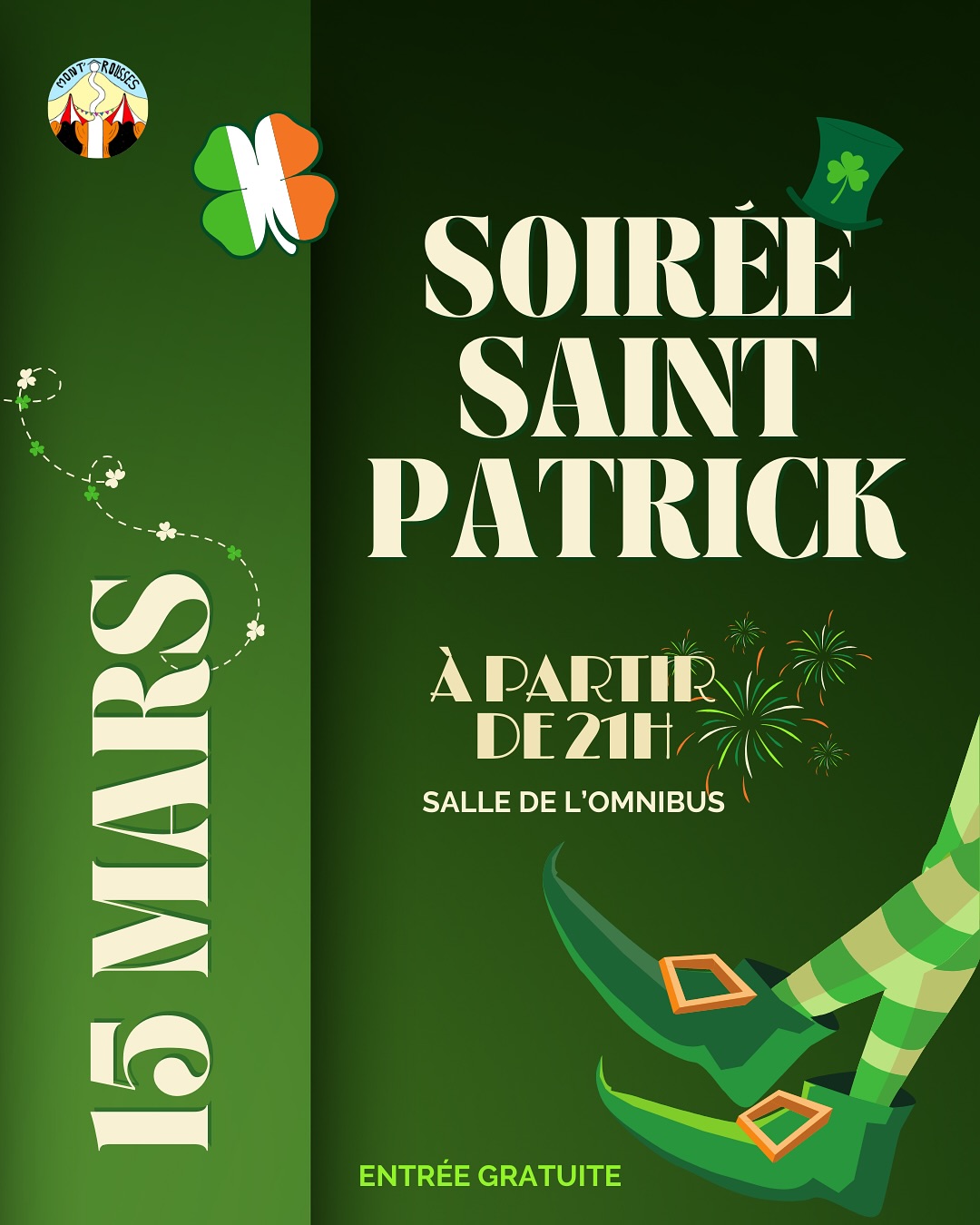 Soirée saint Patrick 