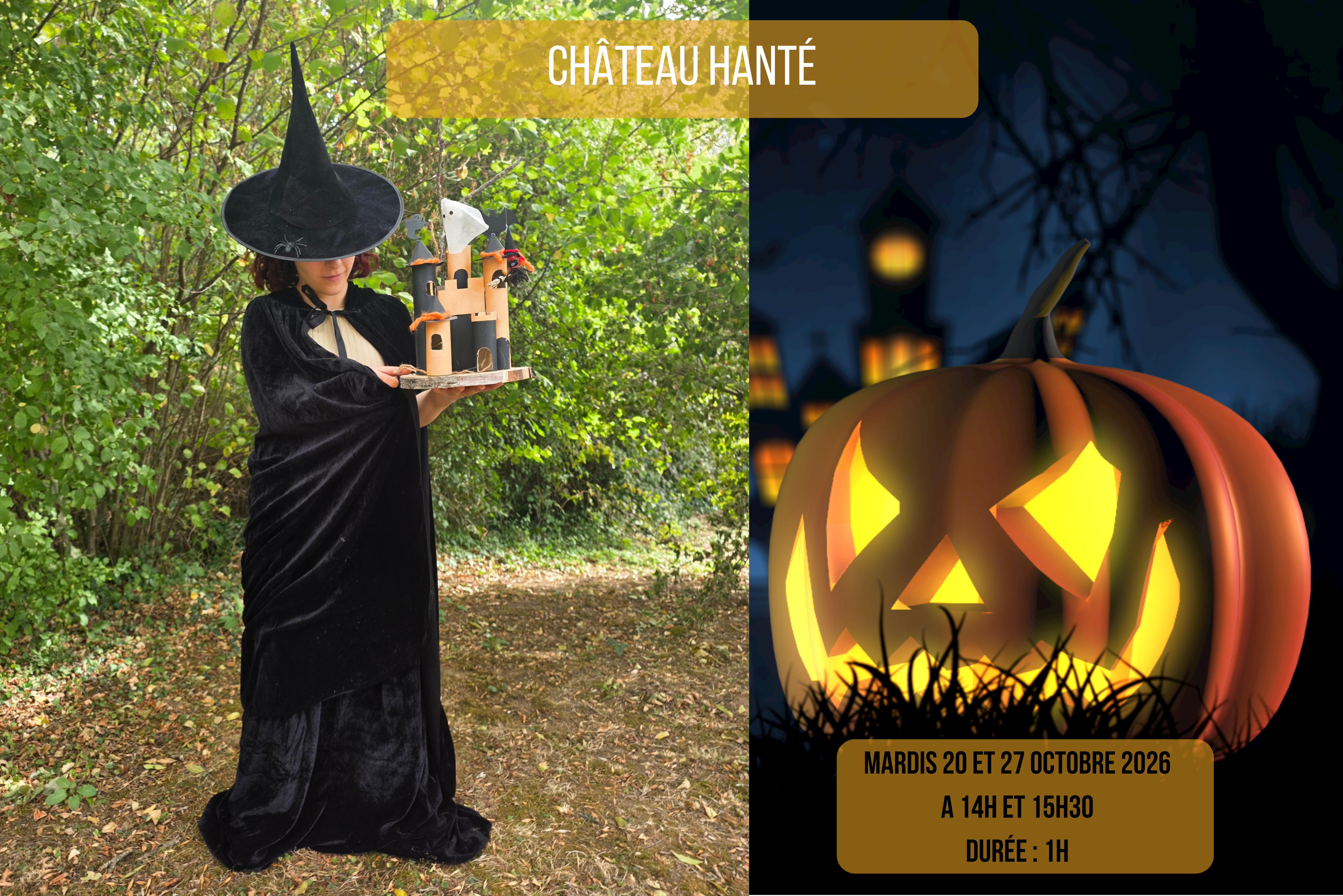 Atelier créatif : le château hanté