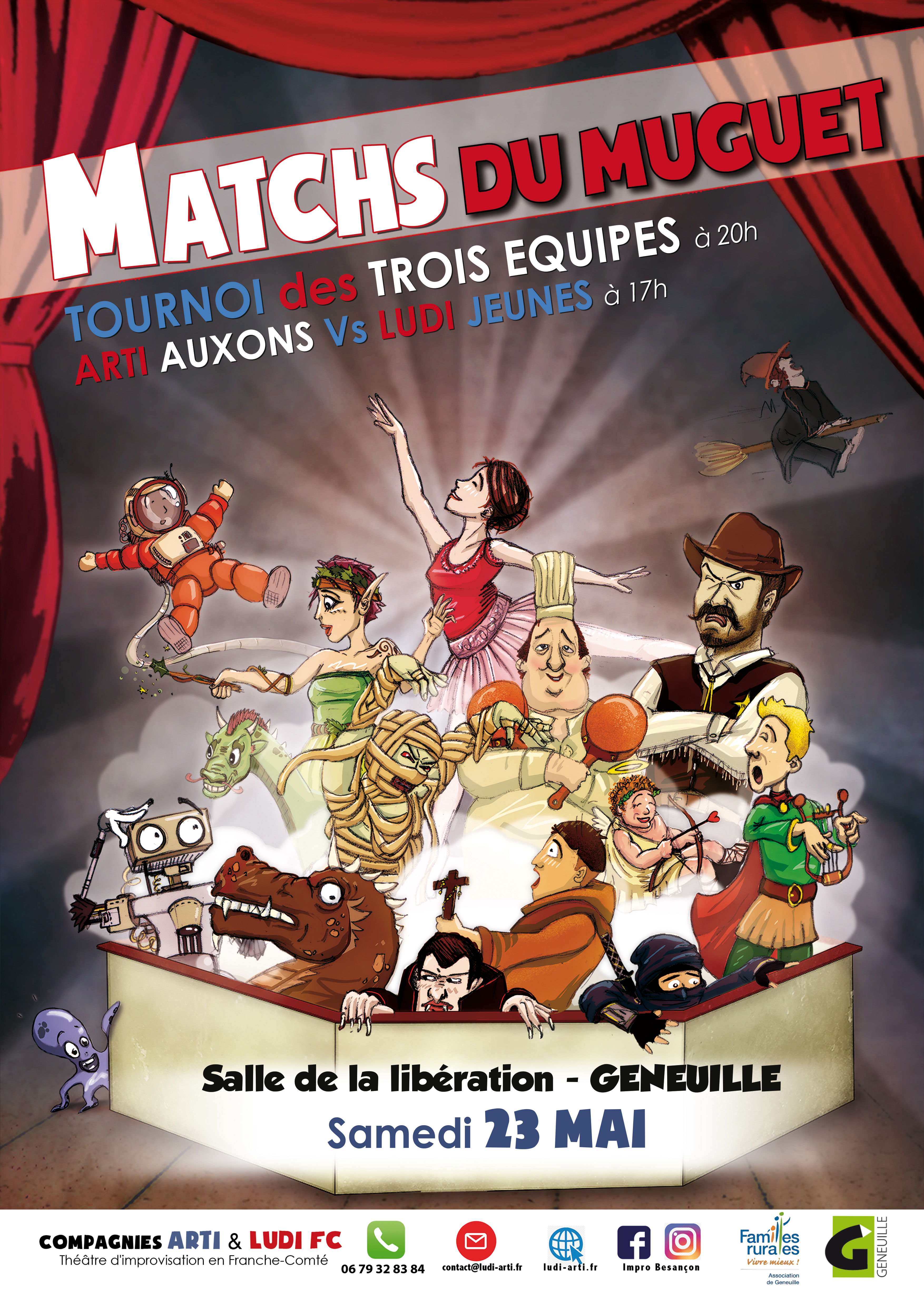 Matchs d'improvisation "Du Muguet"