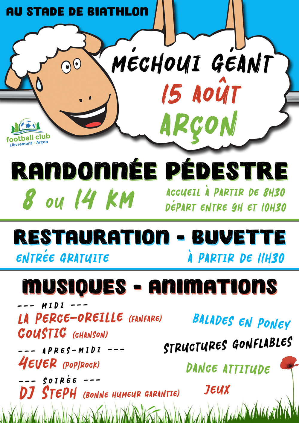 Méchoui géant et randonnée pédestre