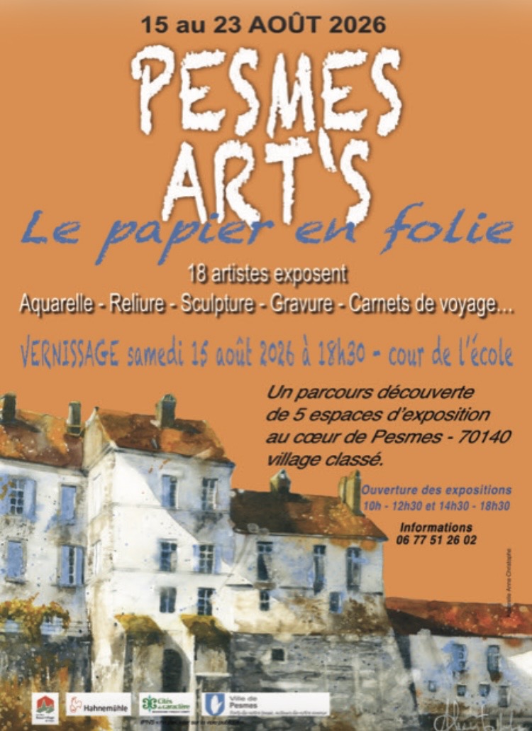 Pesmes'Arts - Le papier en folie