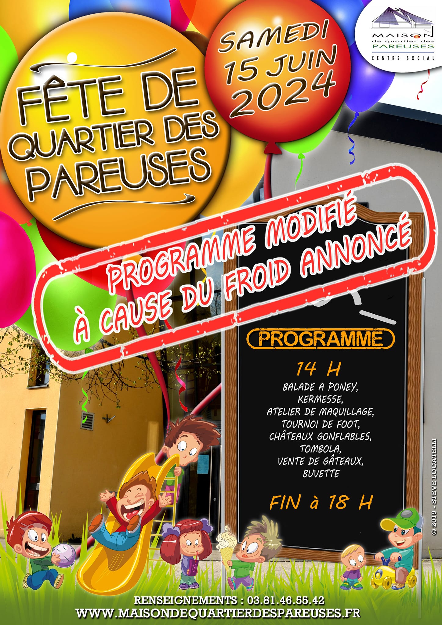 Fête de quartier des Pareuses