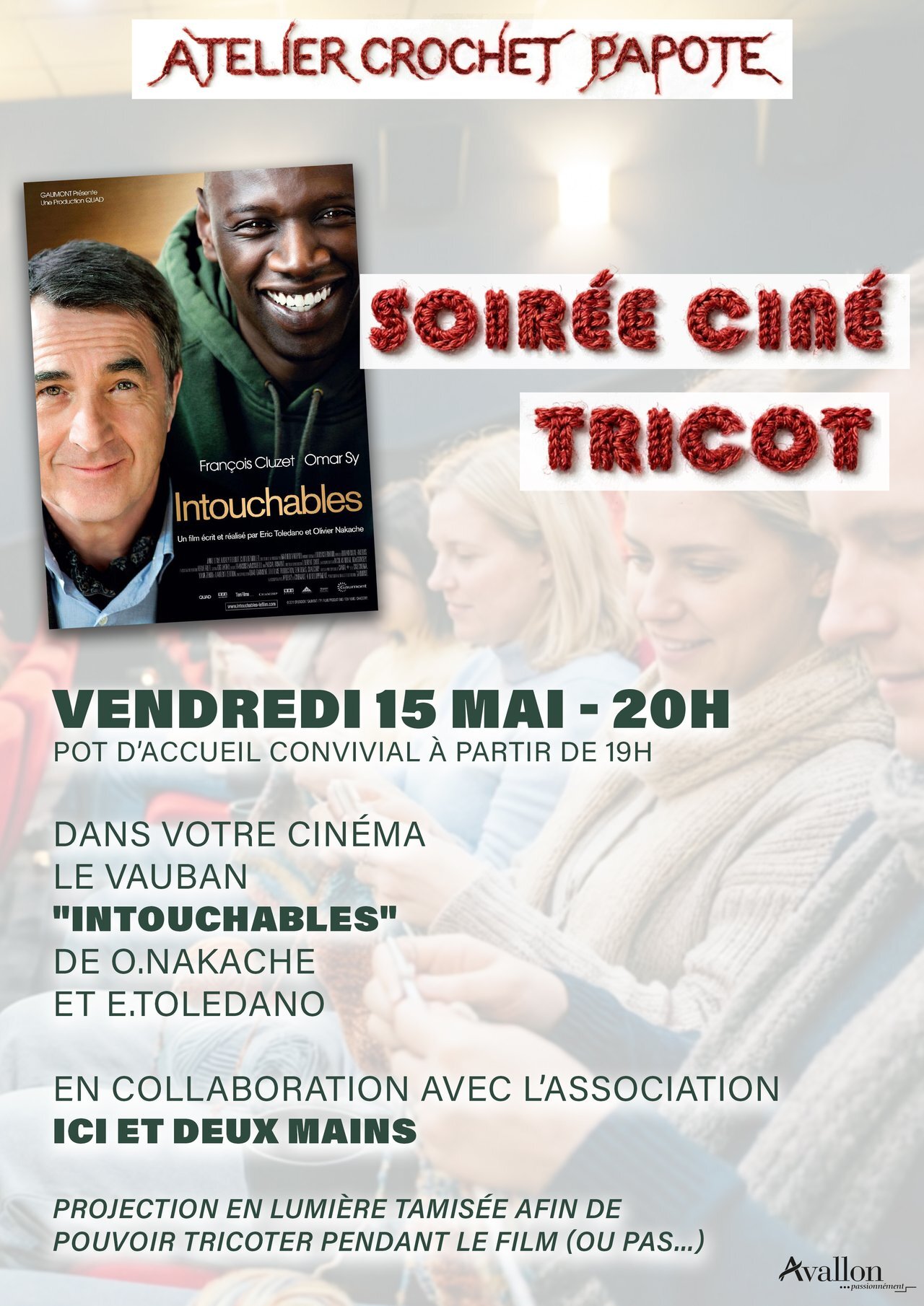 Soirée ciné tricot