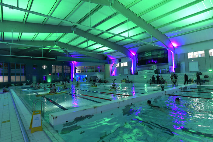 Piscine couverte Lafayette