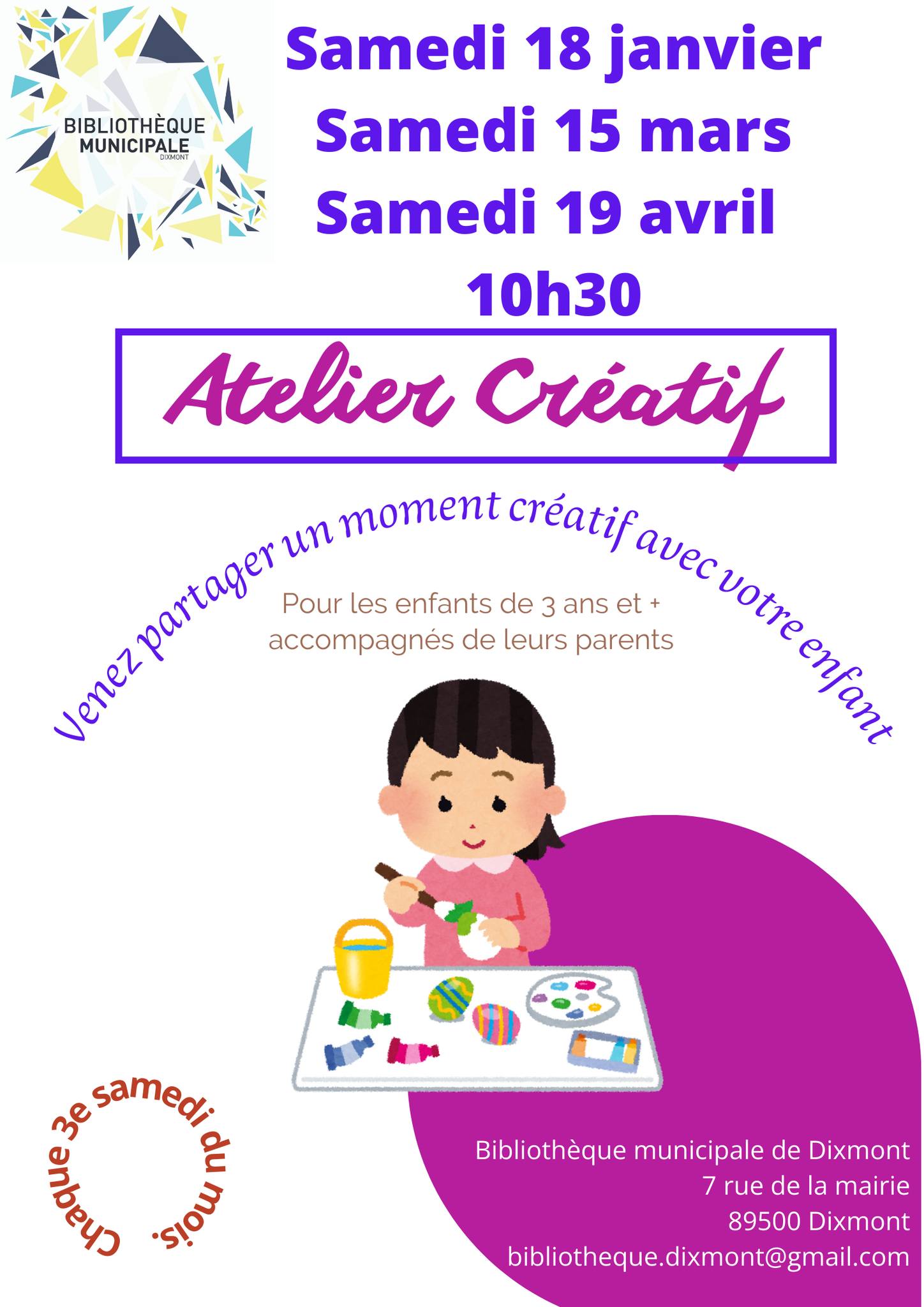 Atelier créatif