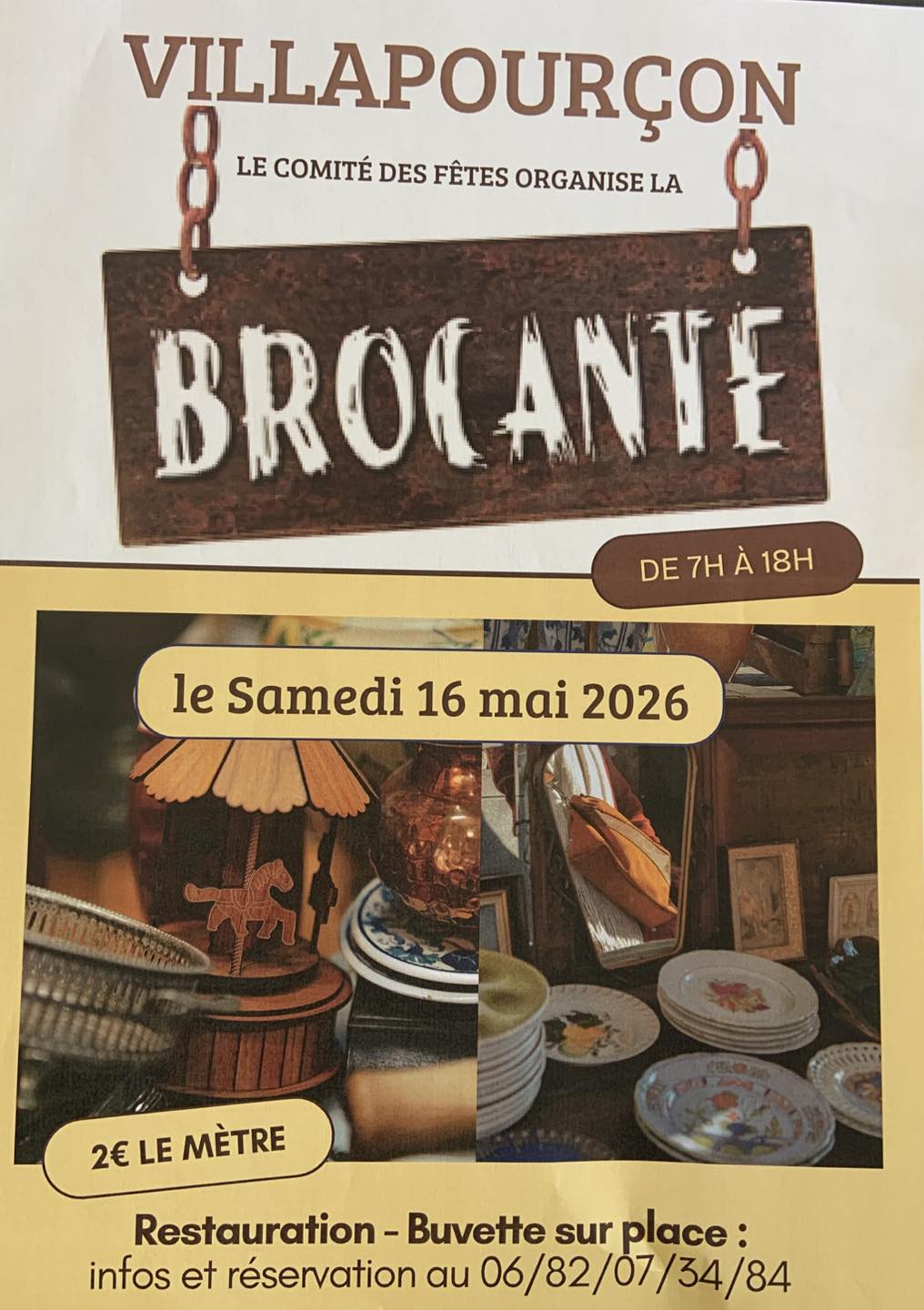 Brocante de Villapourçon