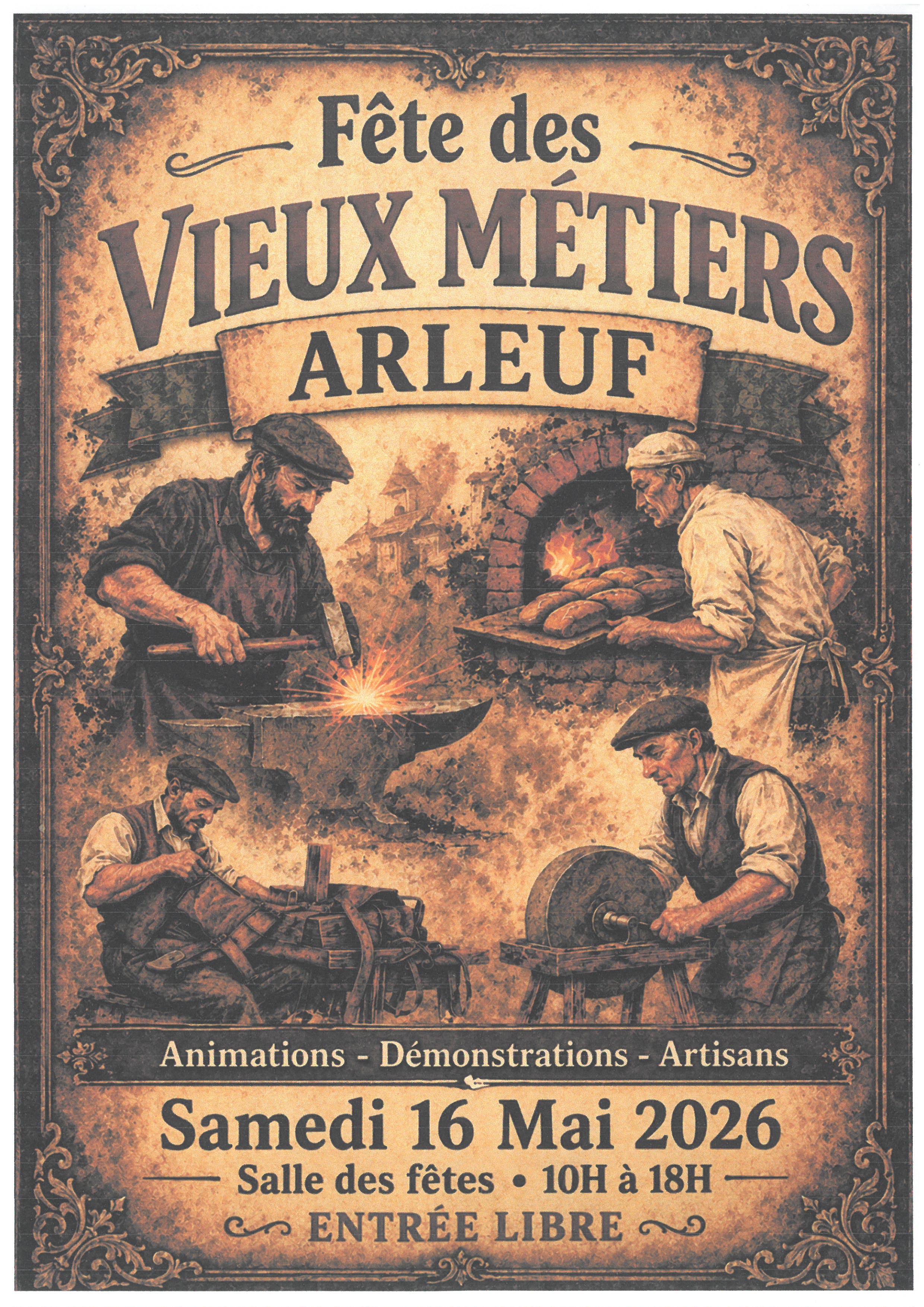 Fête des vieux métiers — visuel événement