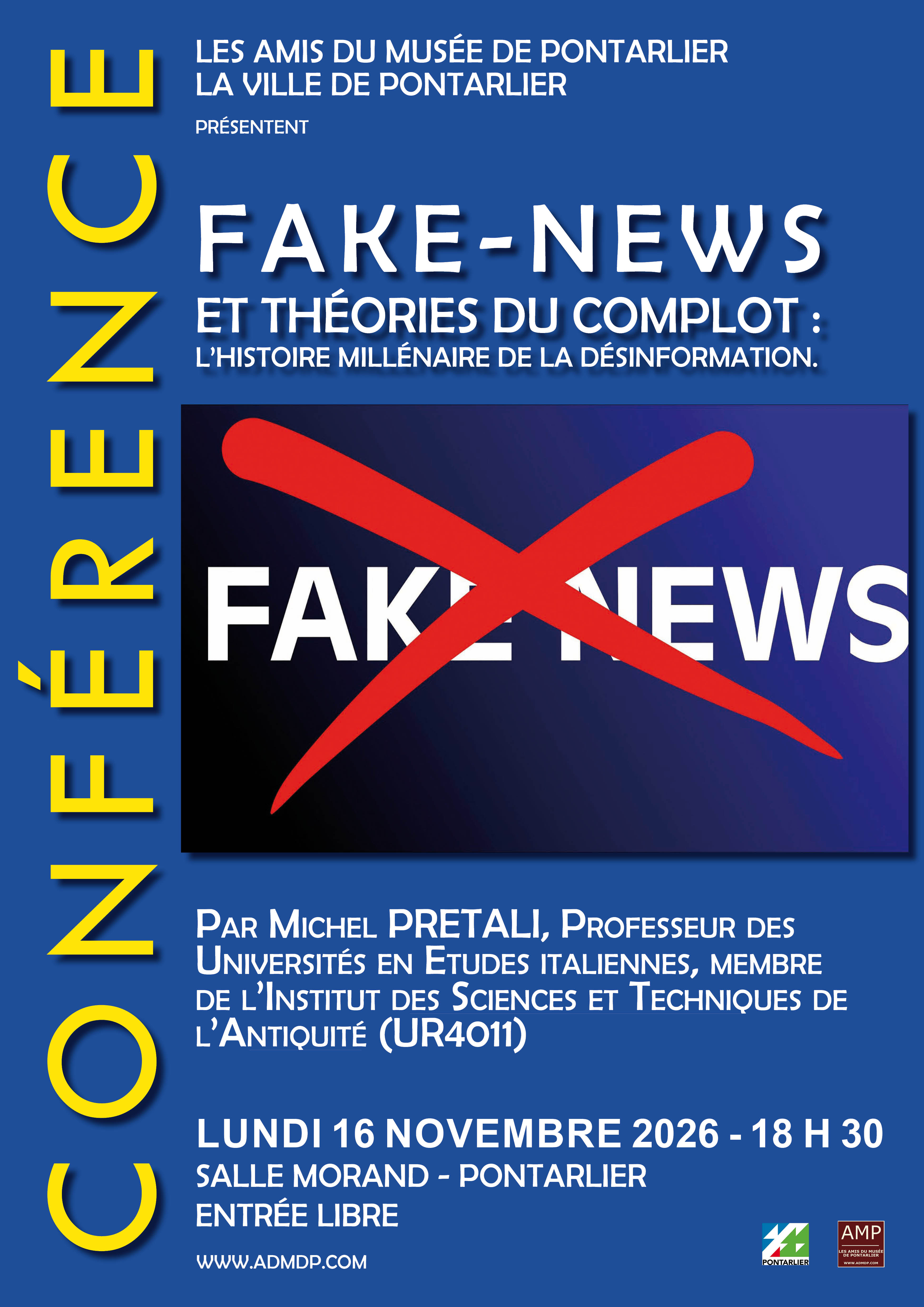 Conférence - Fake-News et théories du complot