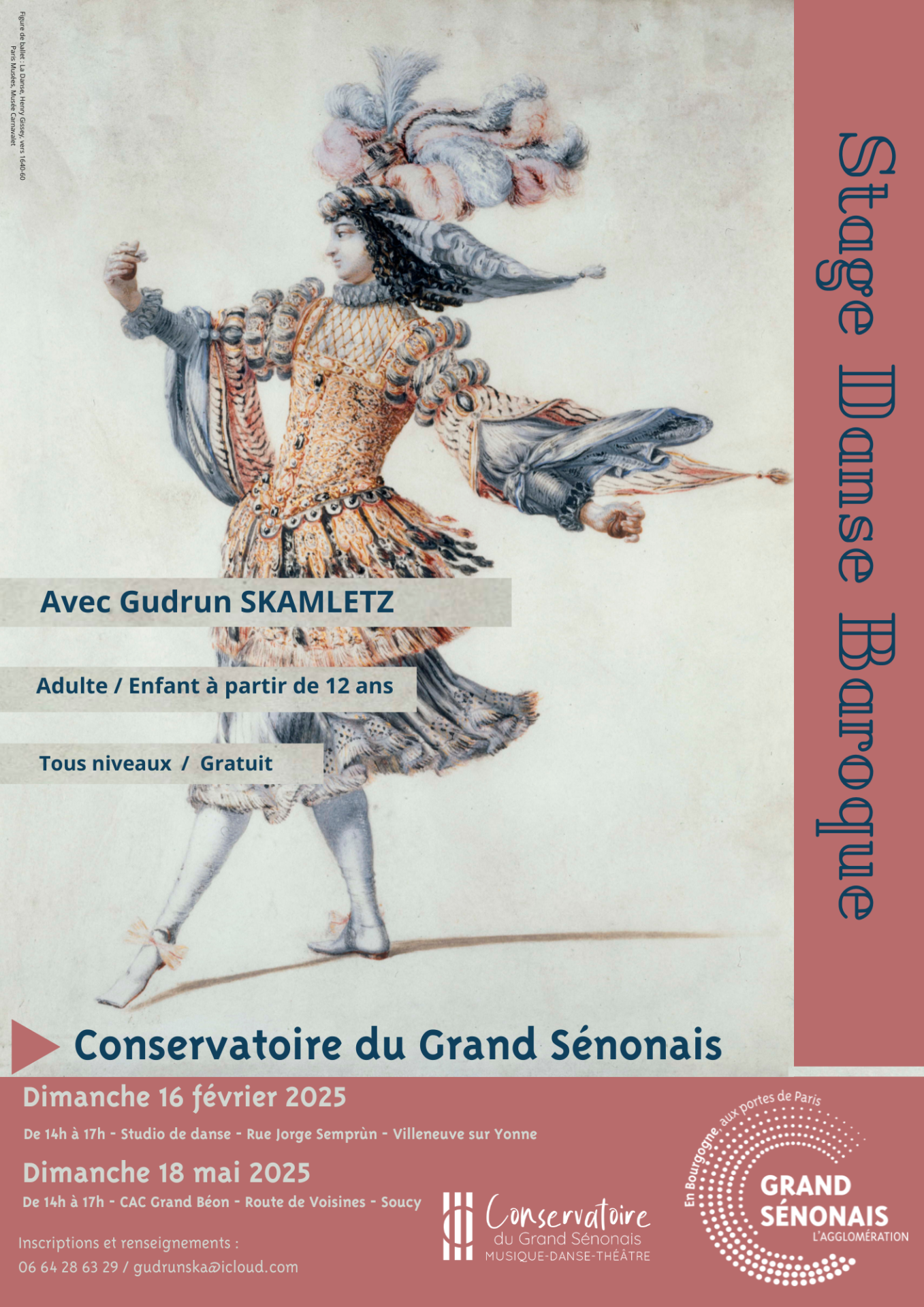 Stage de danse baroque