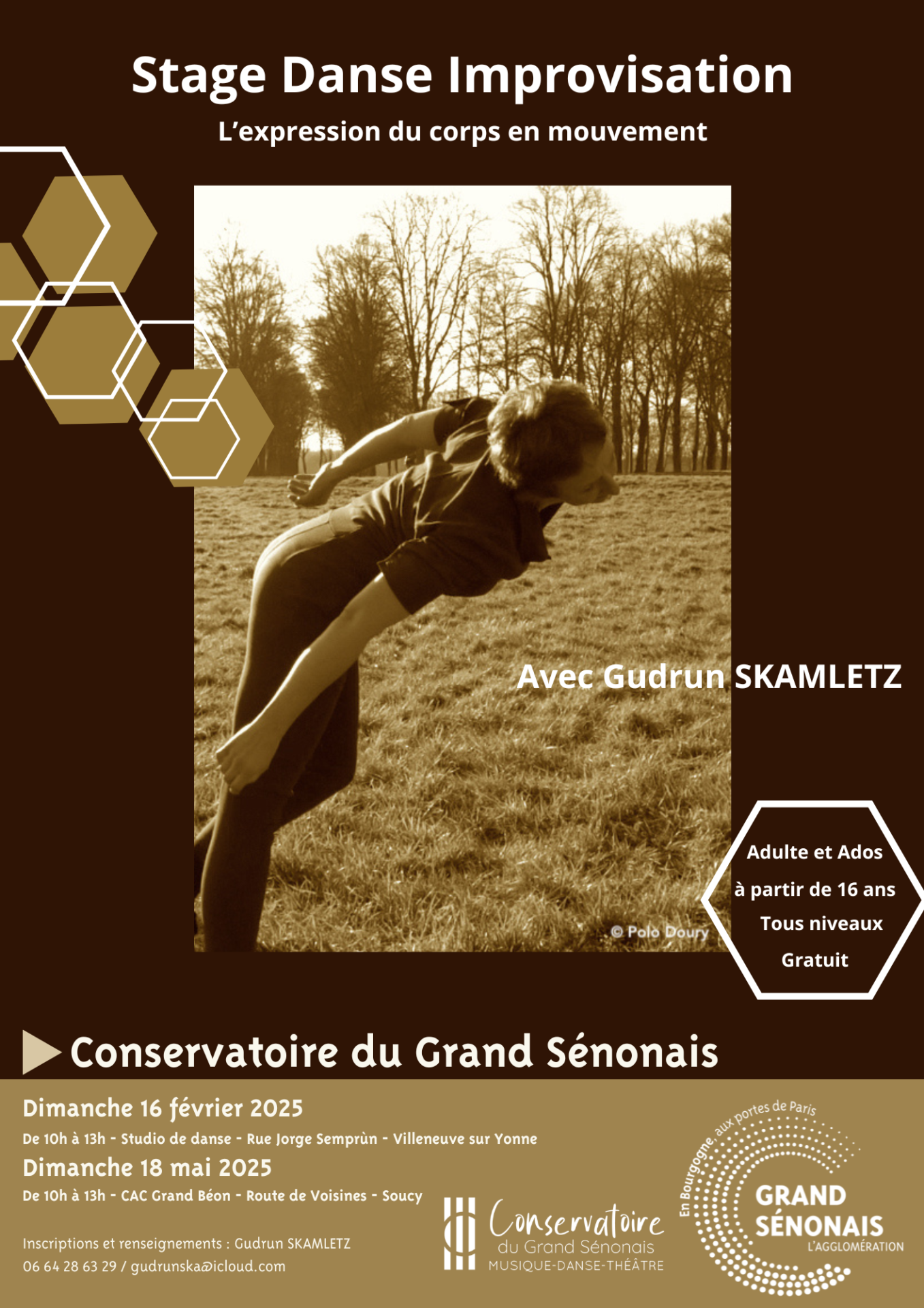 Stage de danse d'improvisation