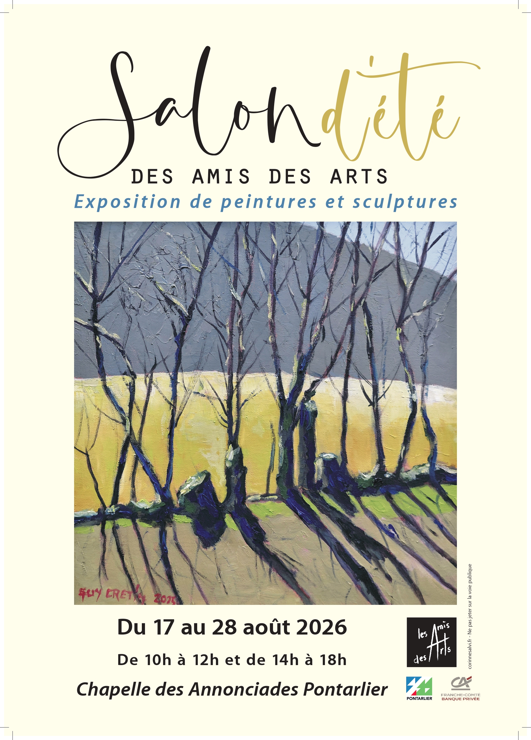 Exposition - Salon d'été des Amis des Arts