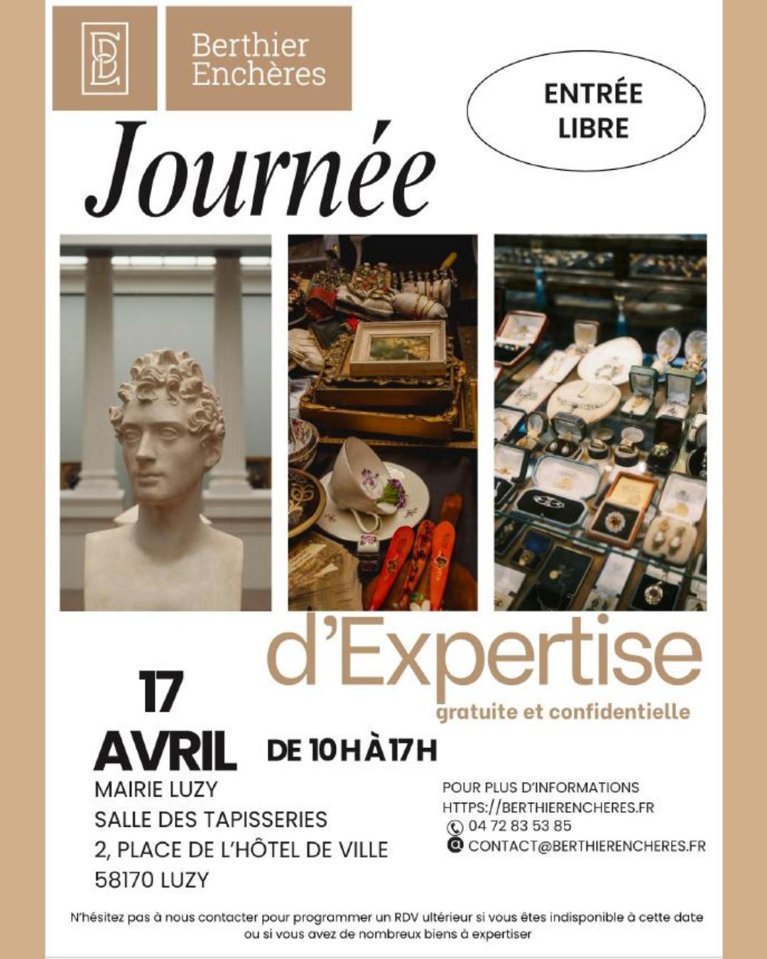 Journée d'expertise d'objets d'arts