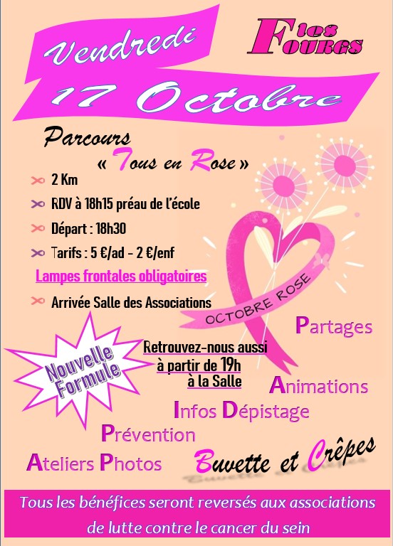 17 oct - Marche oct rose - Les Fourgs