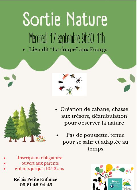 17 sep - sortie nature - Les Fourgs