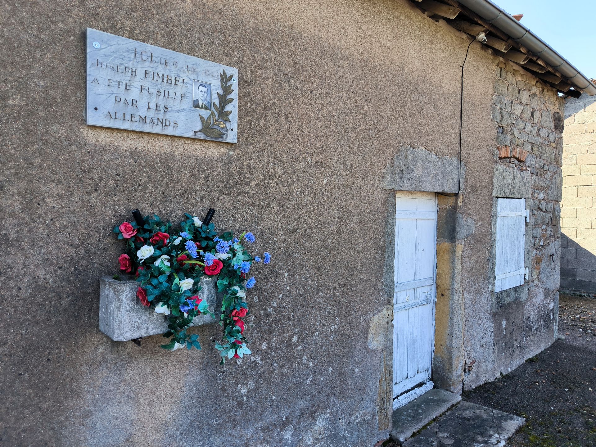 Seconde Guerre mondiale - Plaque mémorielle