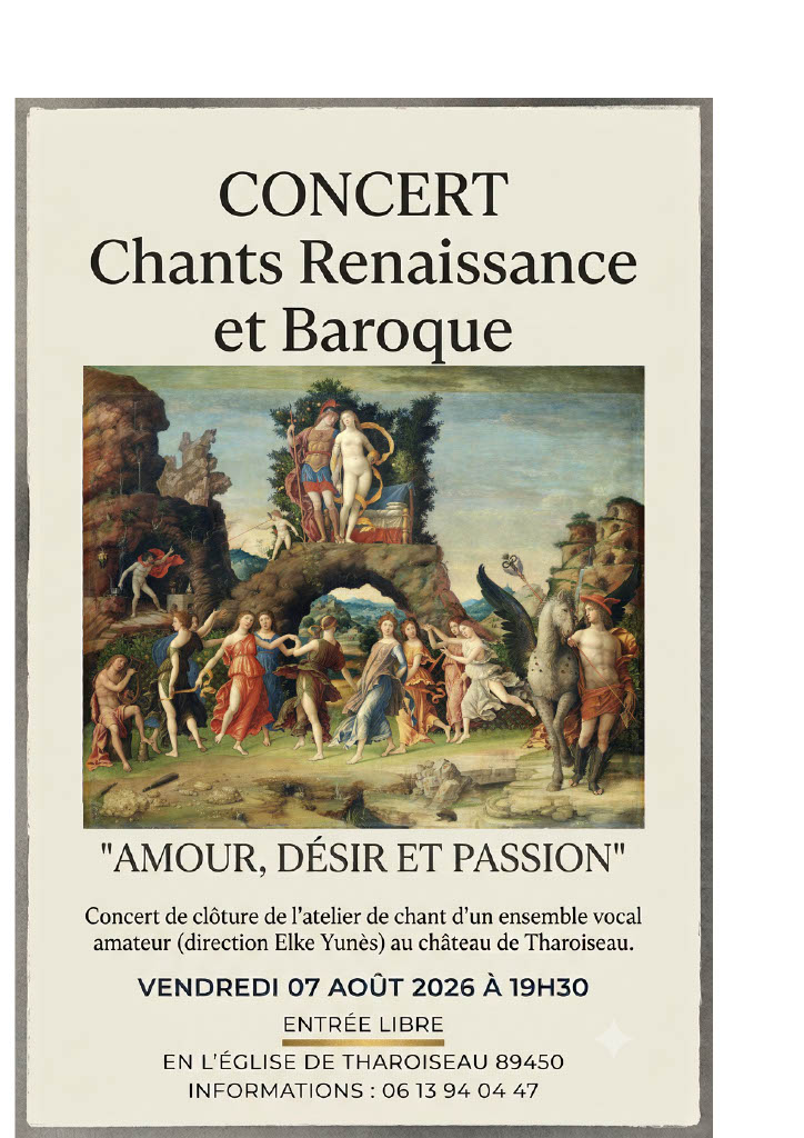 Concert chants Renaissance et Baroque