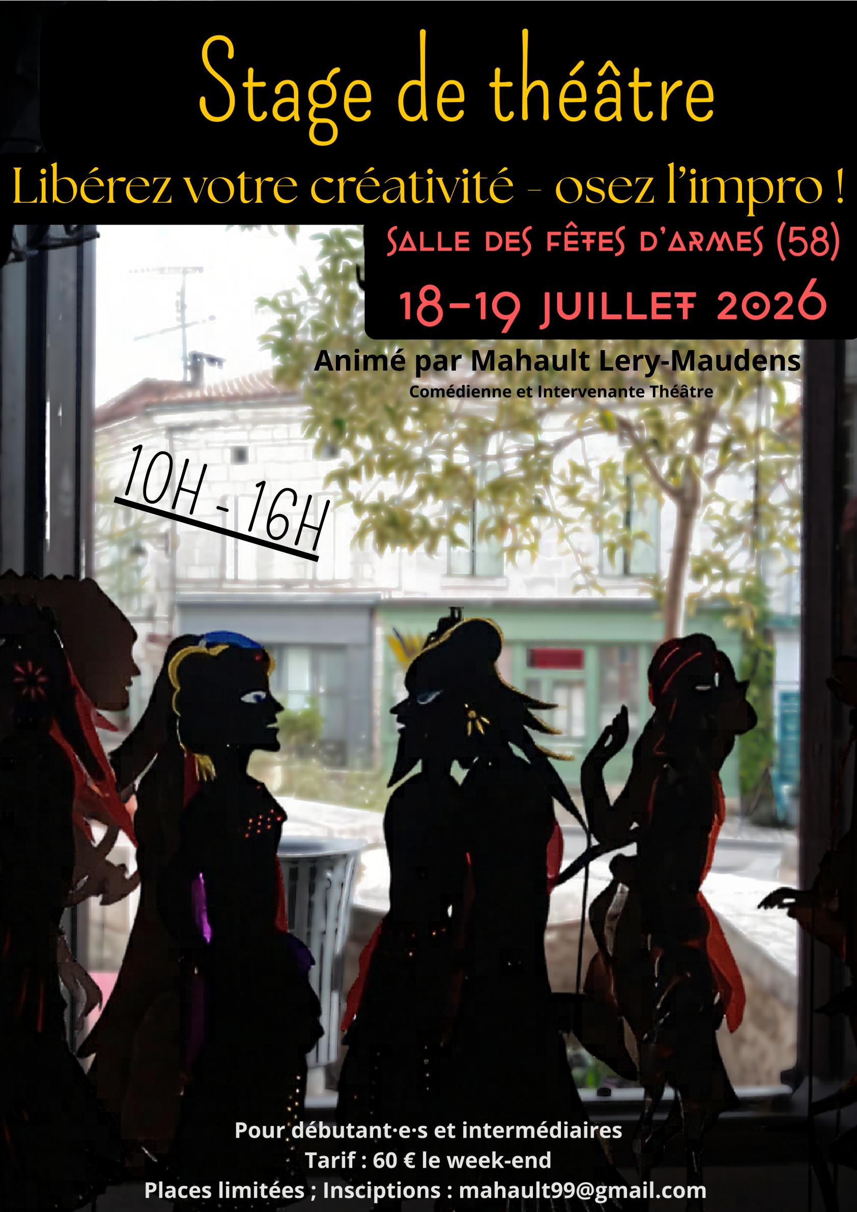 Stage de théâtre