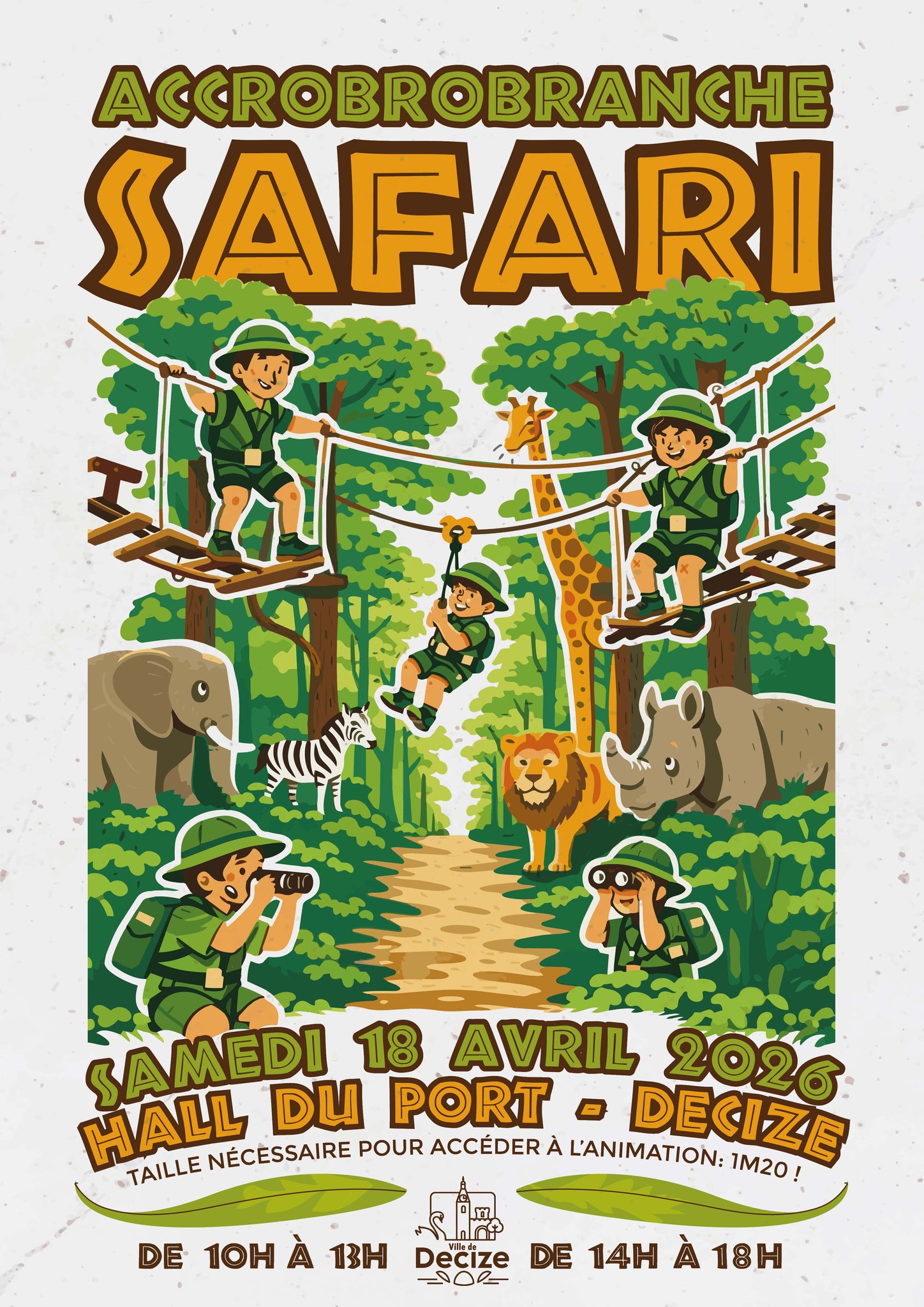 Accrobranche Safari — visuel événement