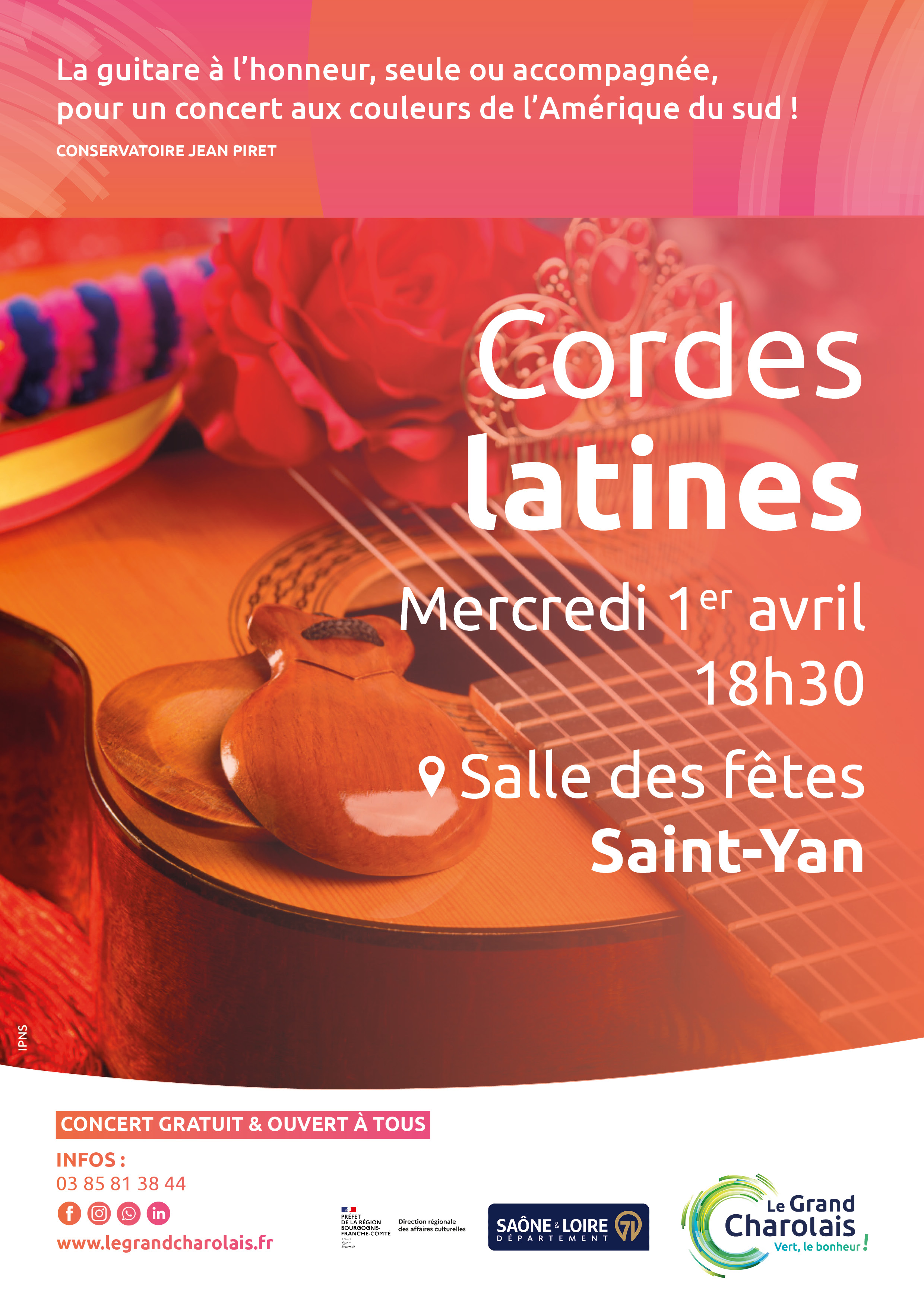 Concert "Cordes latines"