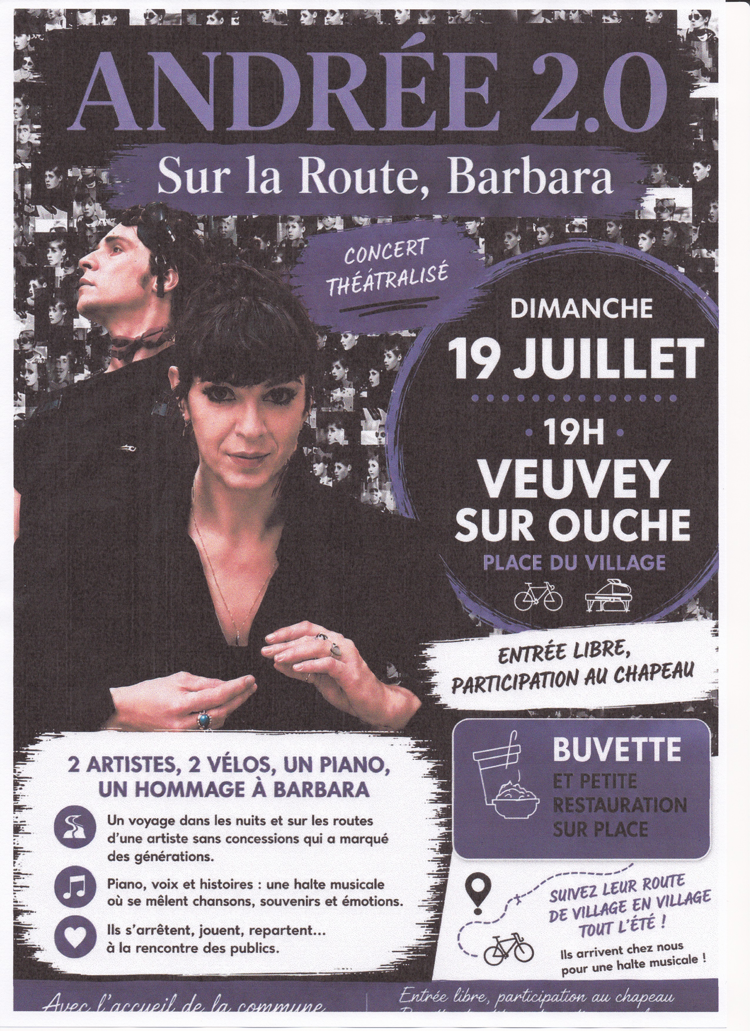 Concert théâtralisé- Veuvey sur Ouche