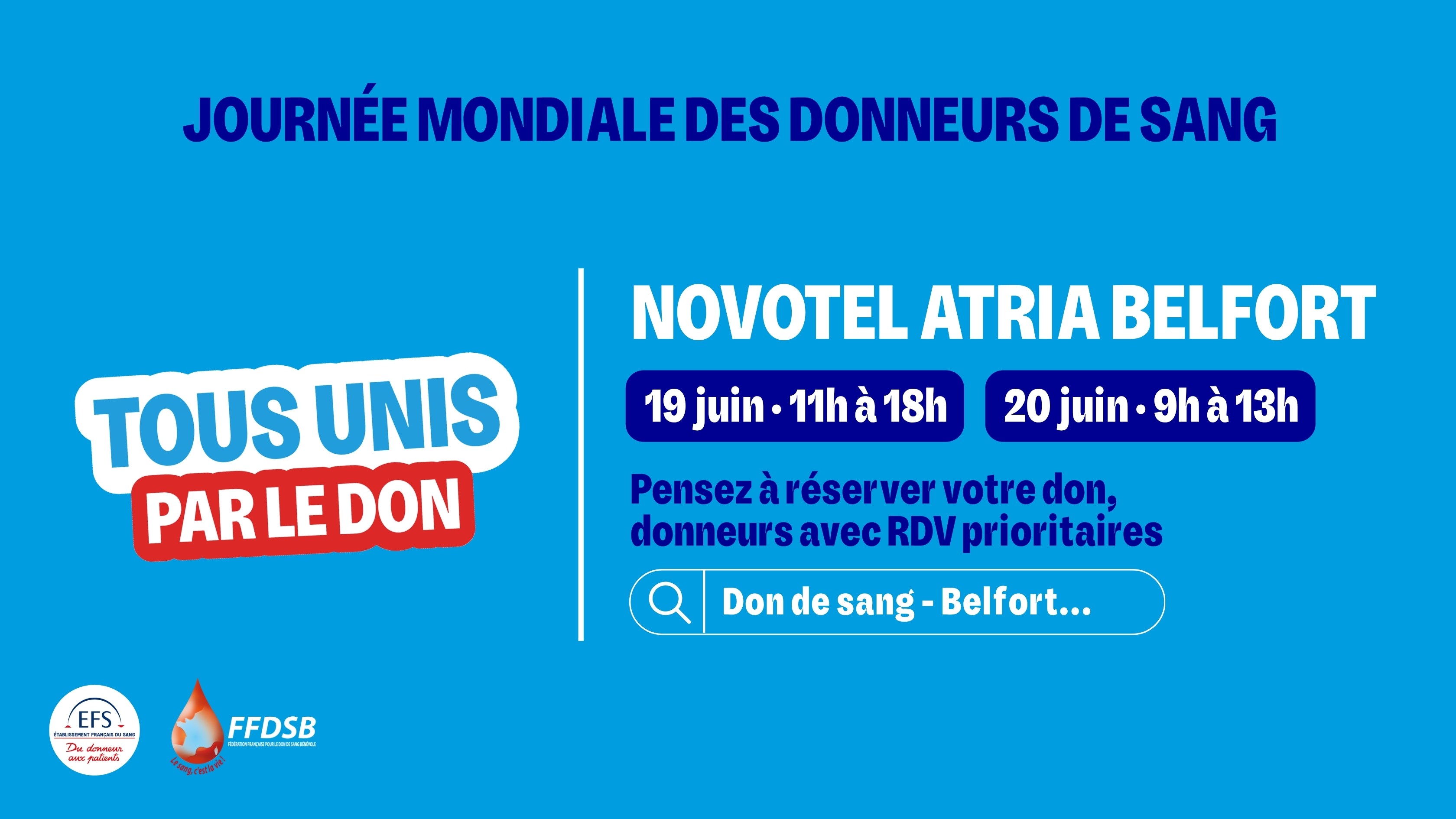 Journée mondiale du don de sang