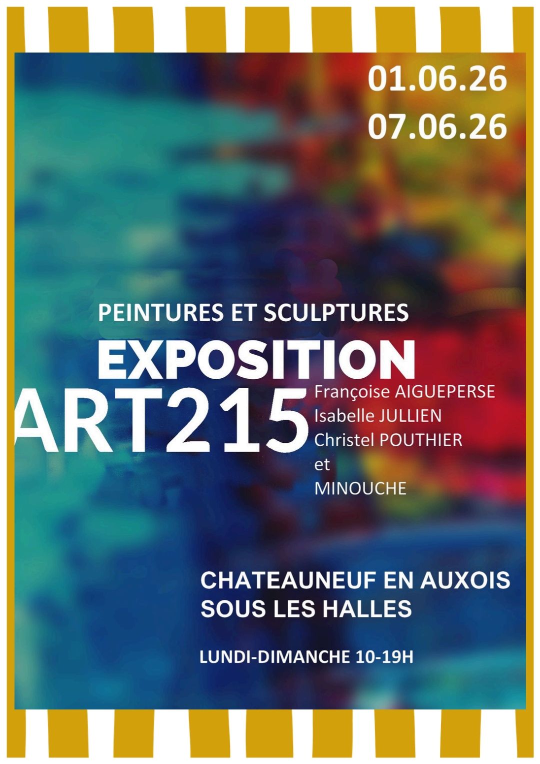 Exposition de peintures- Châteauneuf