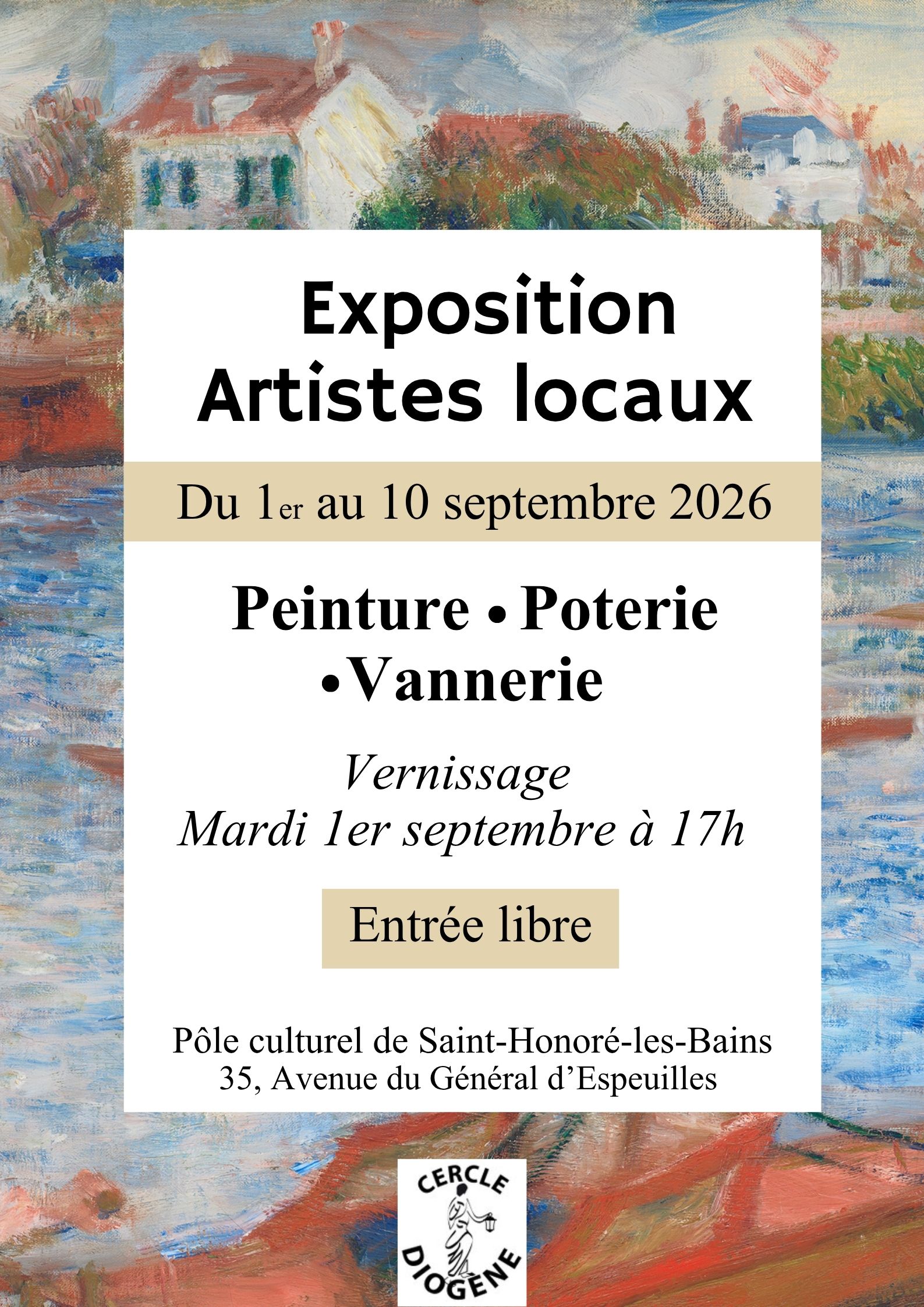 Exposition des artistes locaux