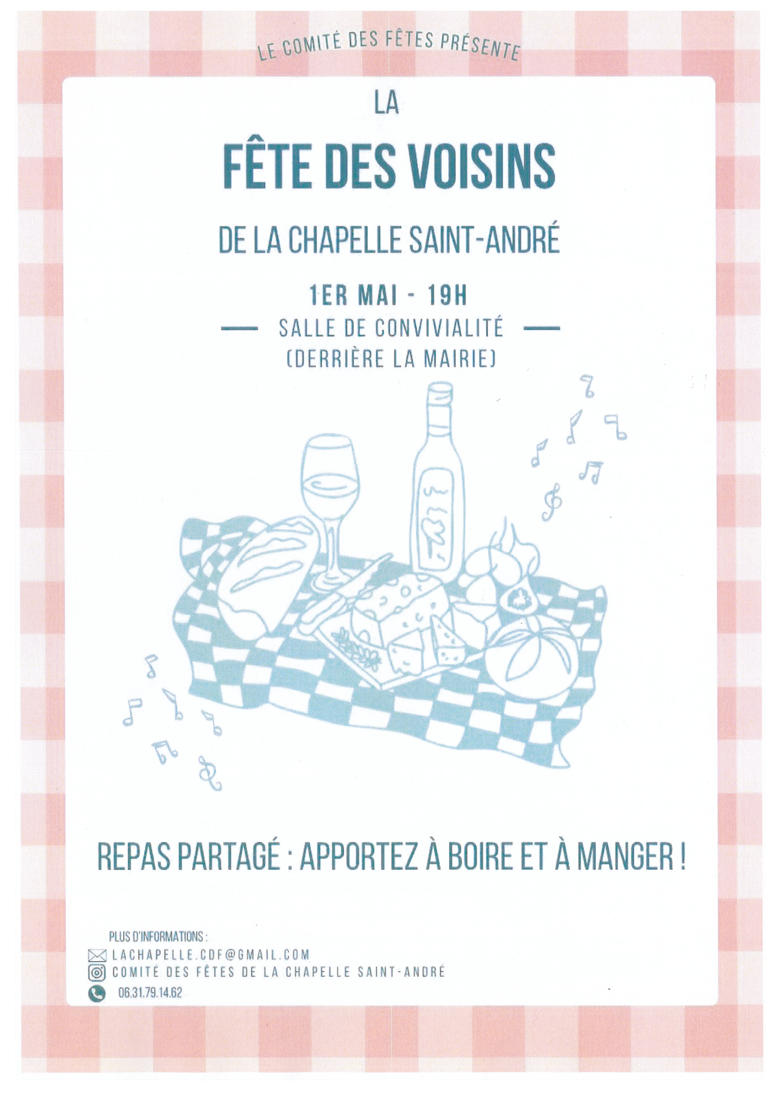 La fête des voisins — visuel événement