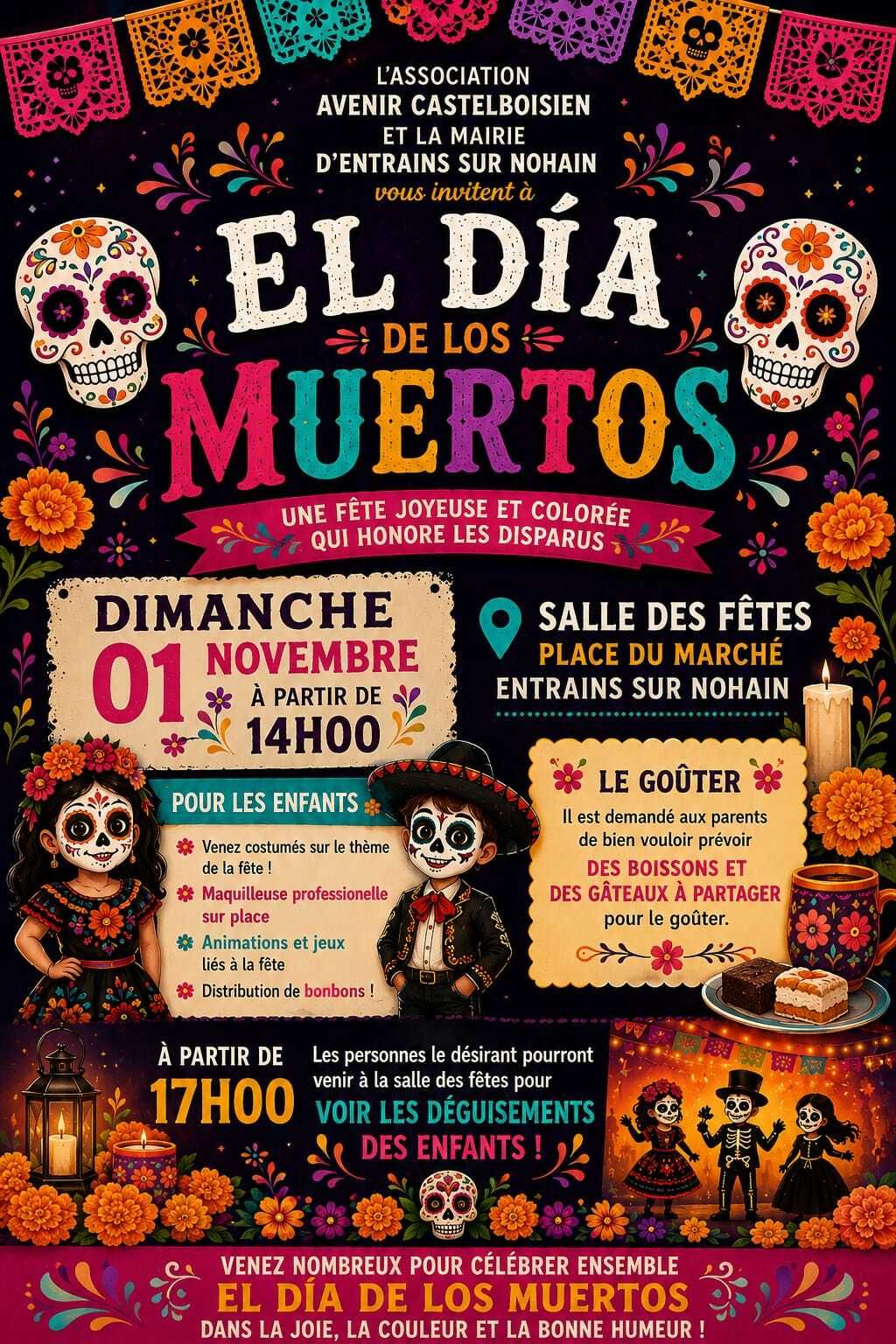 Célébration El Dia de los Muertos