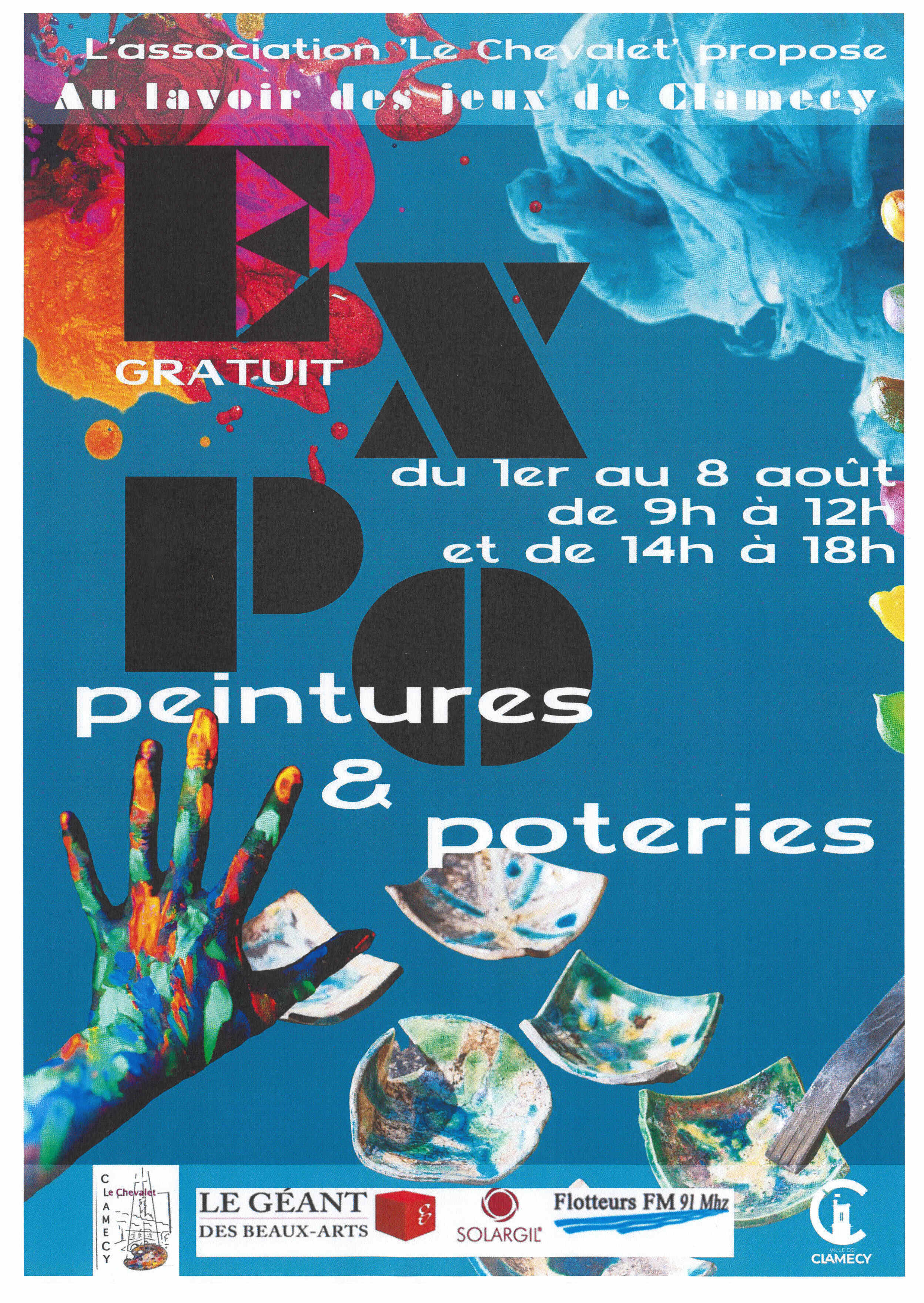 Exposition peintures & poteries
