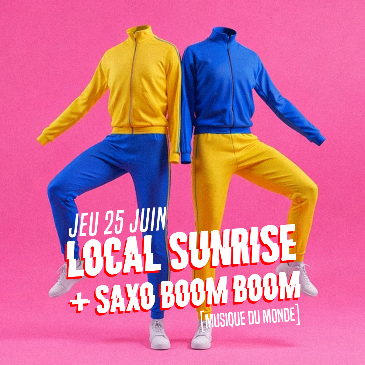 Les apéros - Local Sunrise + Saxo Boom Boom