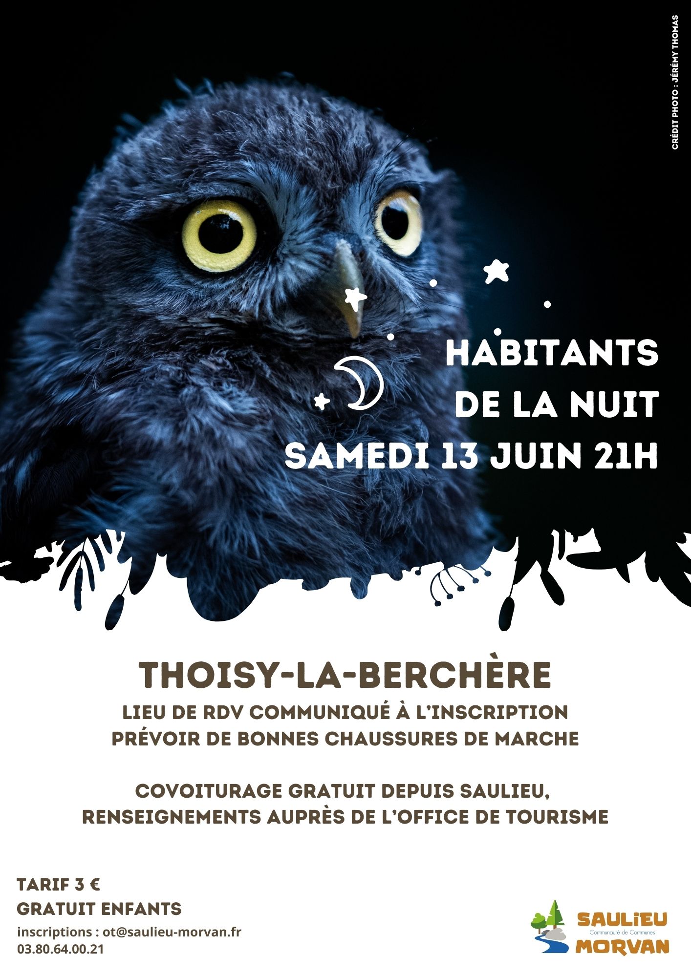 Sortie nature "Les habitants de la nuit"