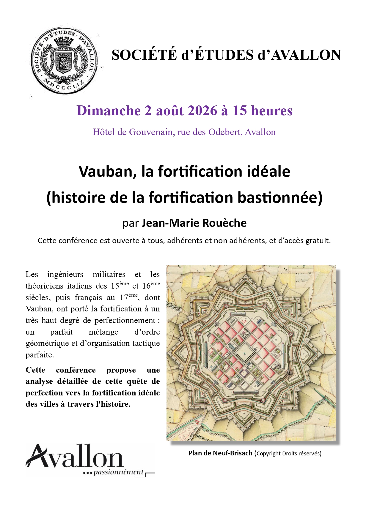 Vauban, la fortification idéale