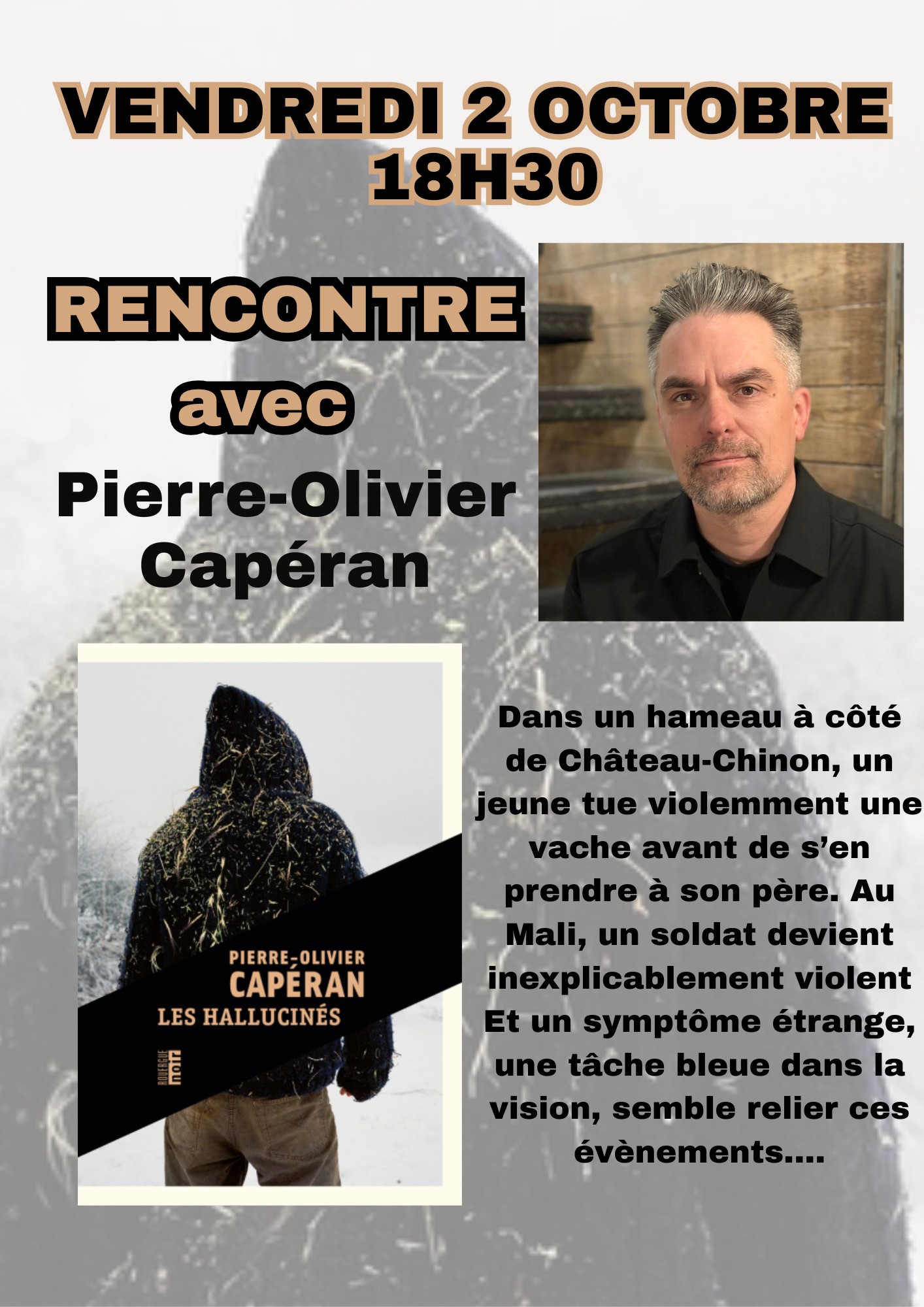 Rencontre avec Pierre-Olivier Capéran, écrivain