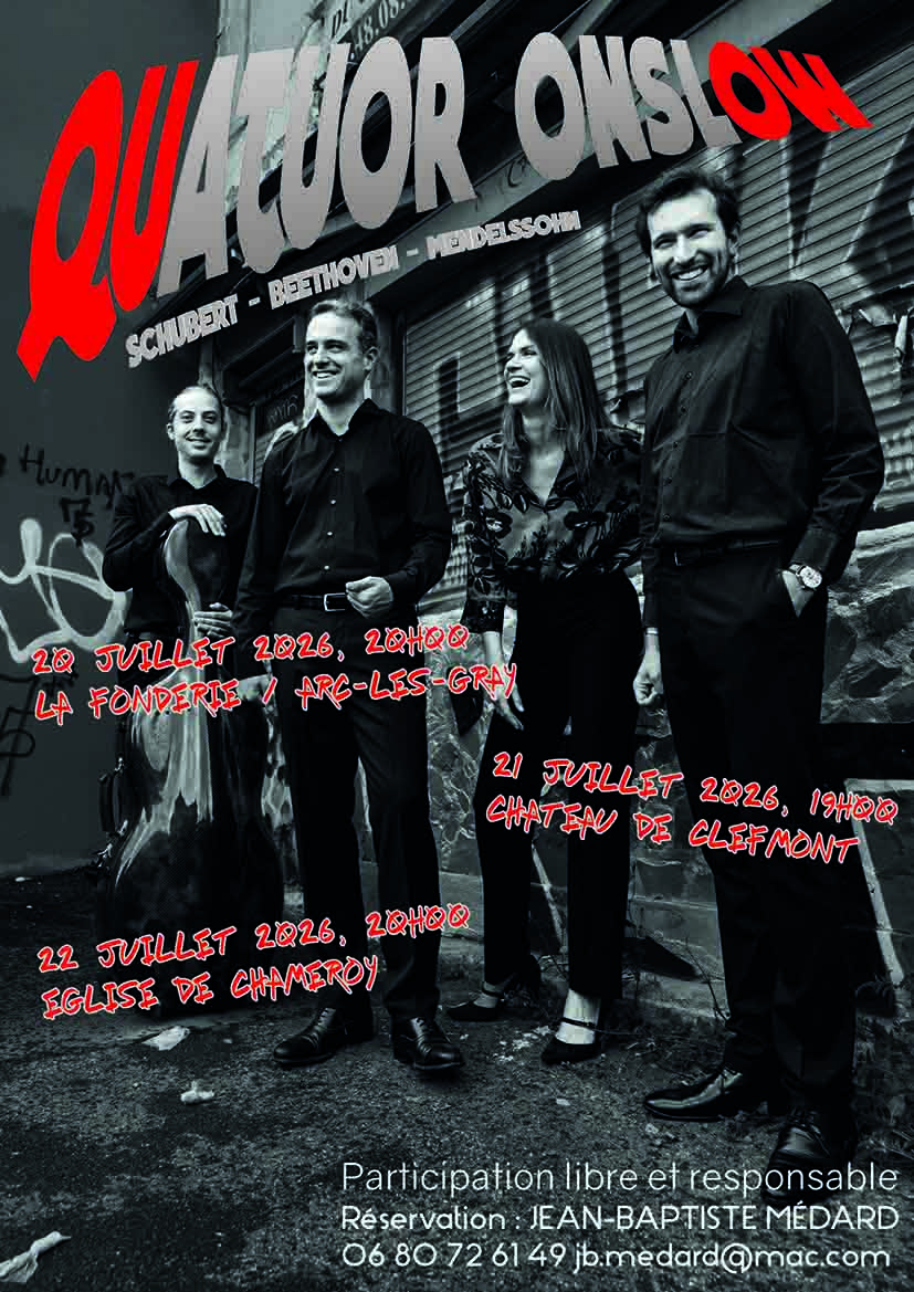 Concert Quatuor Onslow