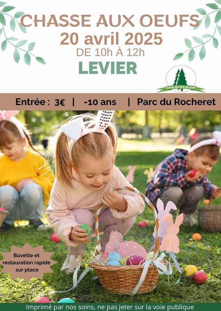 20 avril - chasse aux oeufs - levier