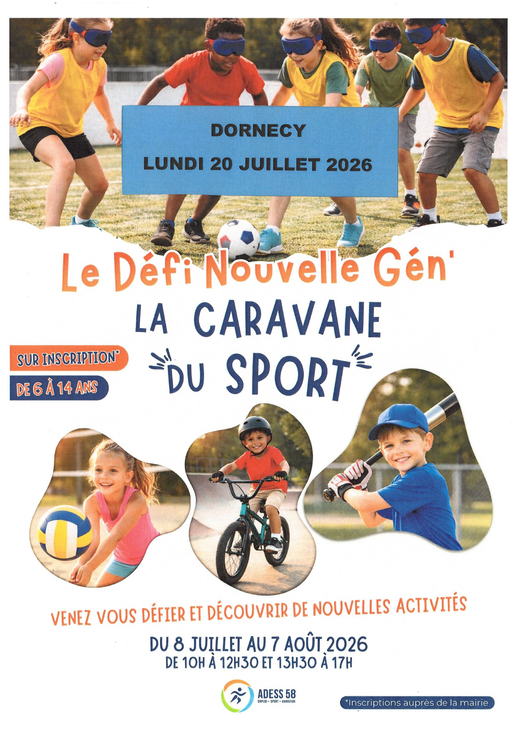 La Caravane du Sport : Le défi nouvelle gén'