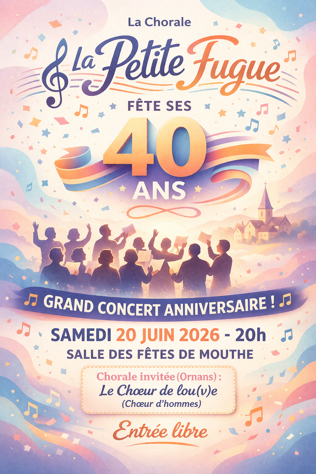 Concert - Chorale La Petite fugue