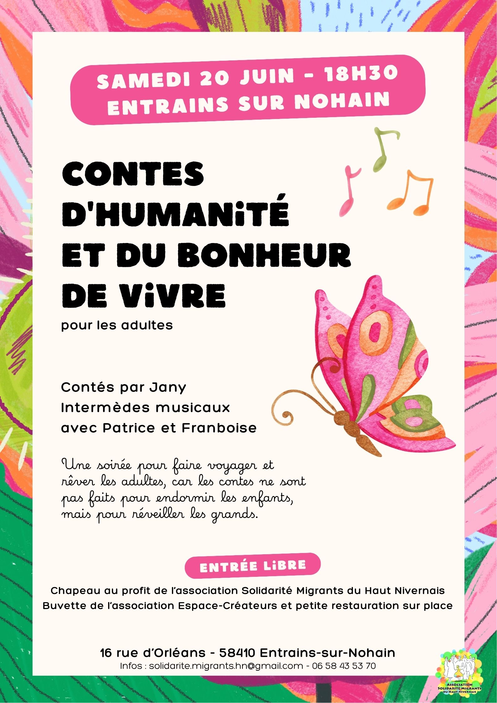 Contes d'humanité et du bonheur de vivre - Pour les adultes