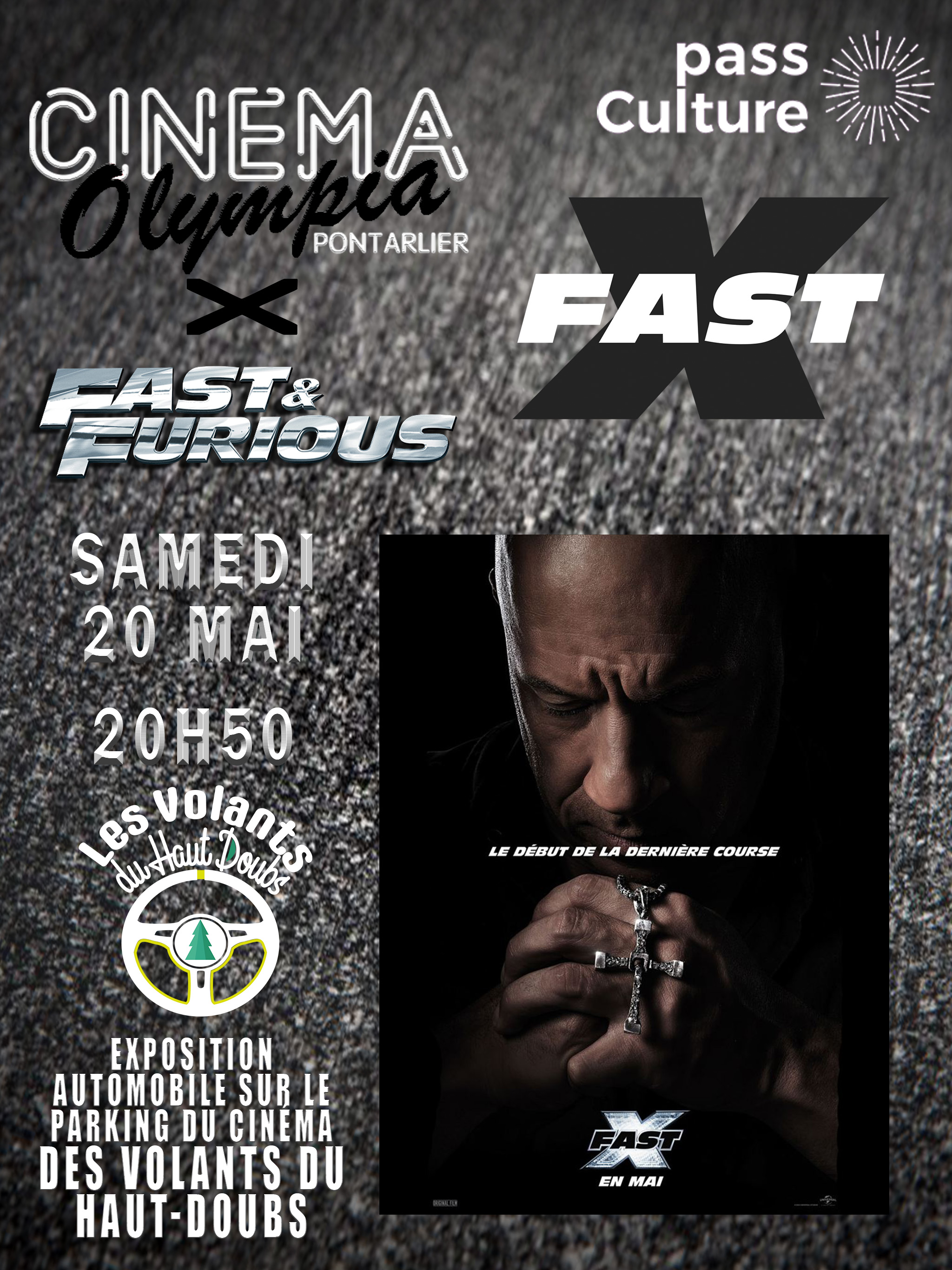 20 mai - Cine fast and Furious - Pontarlier