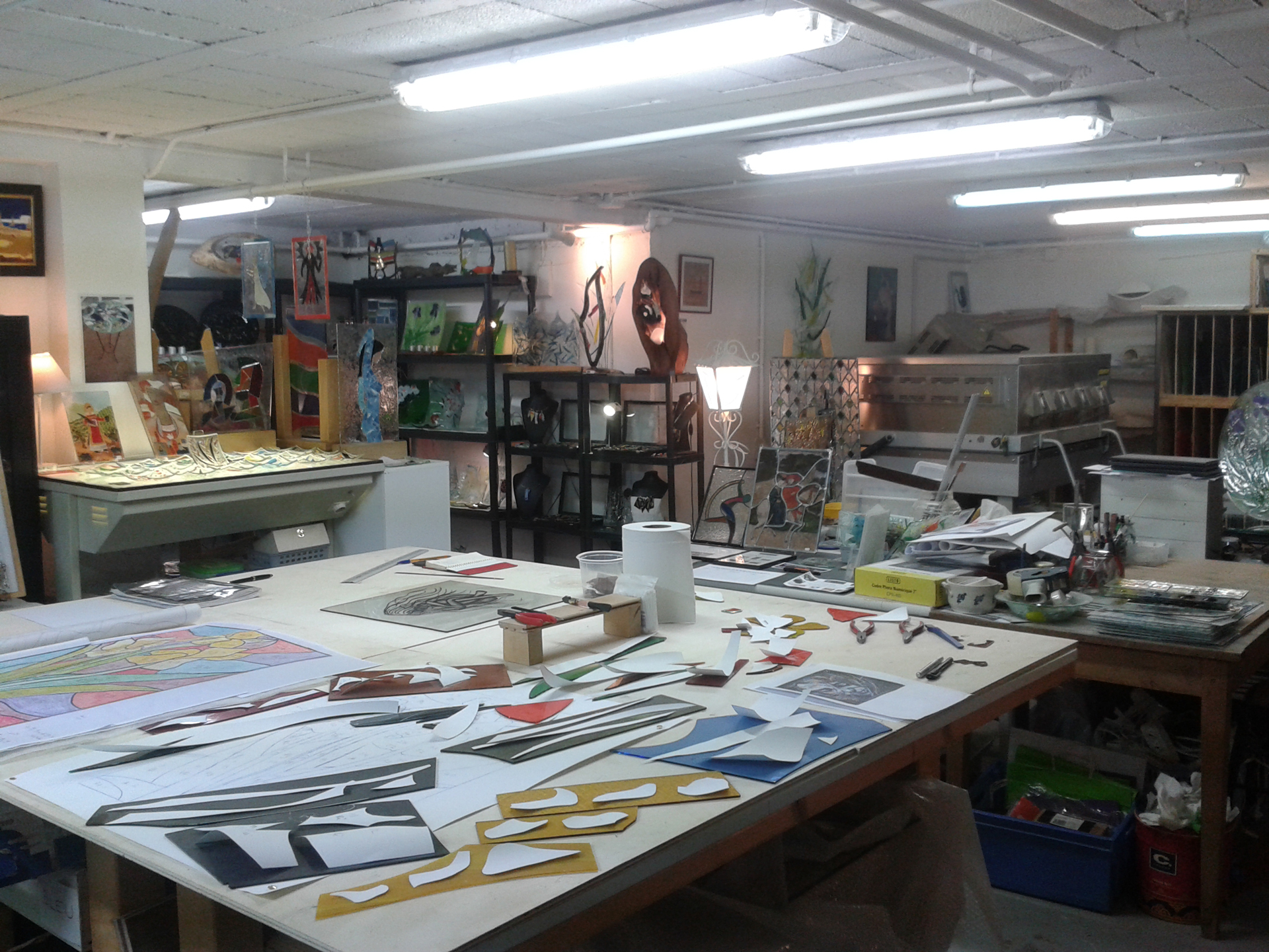 Atelier découverte du vitrail fusing