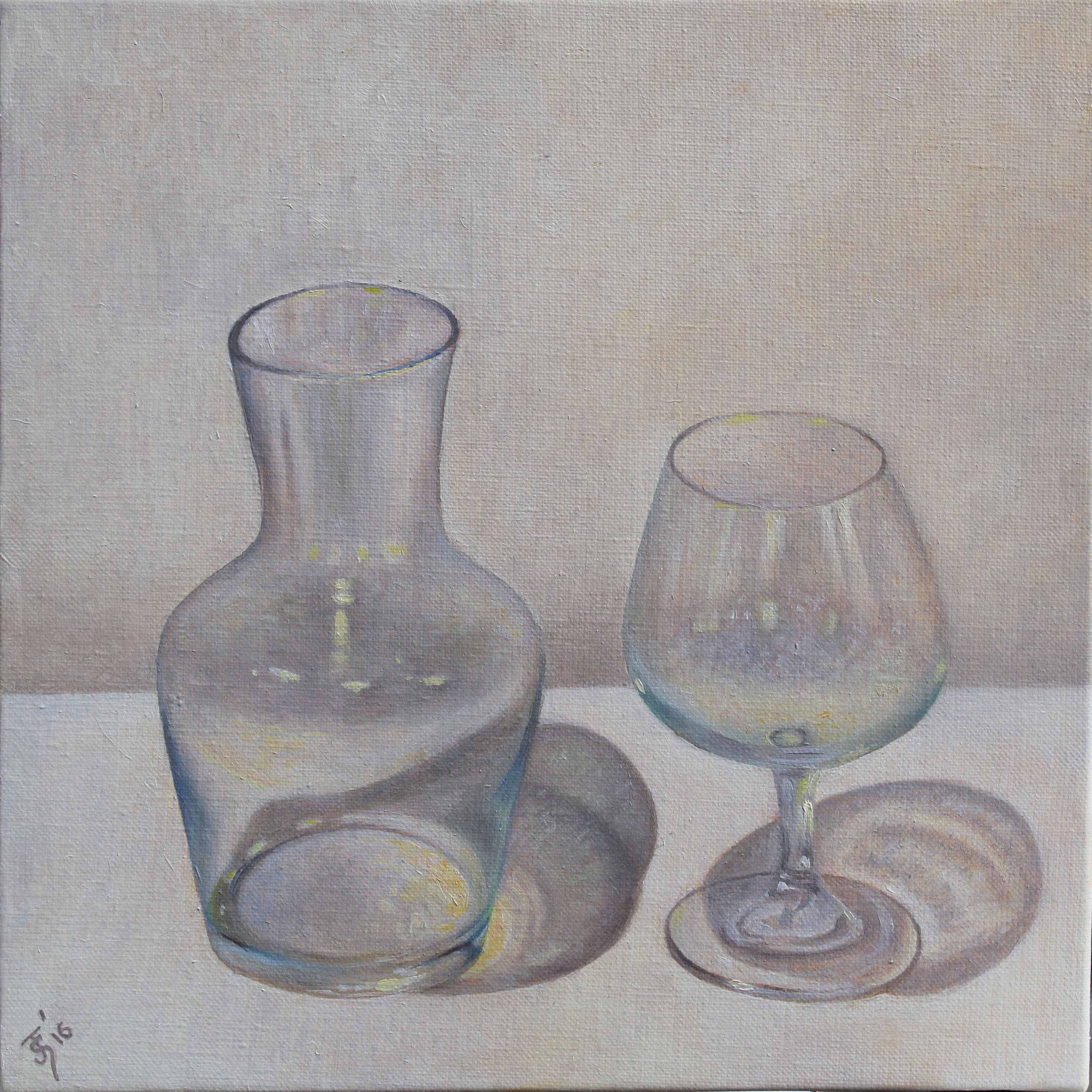 Nature morte à l'huile