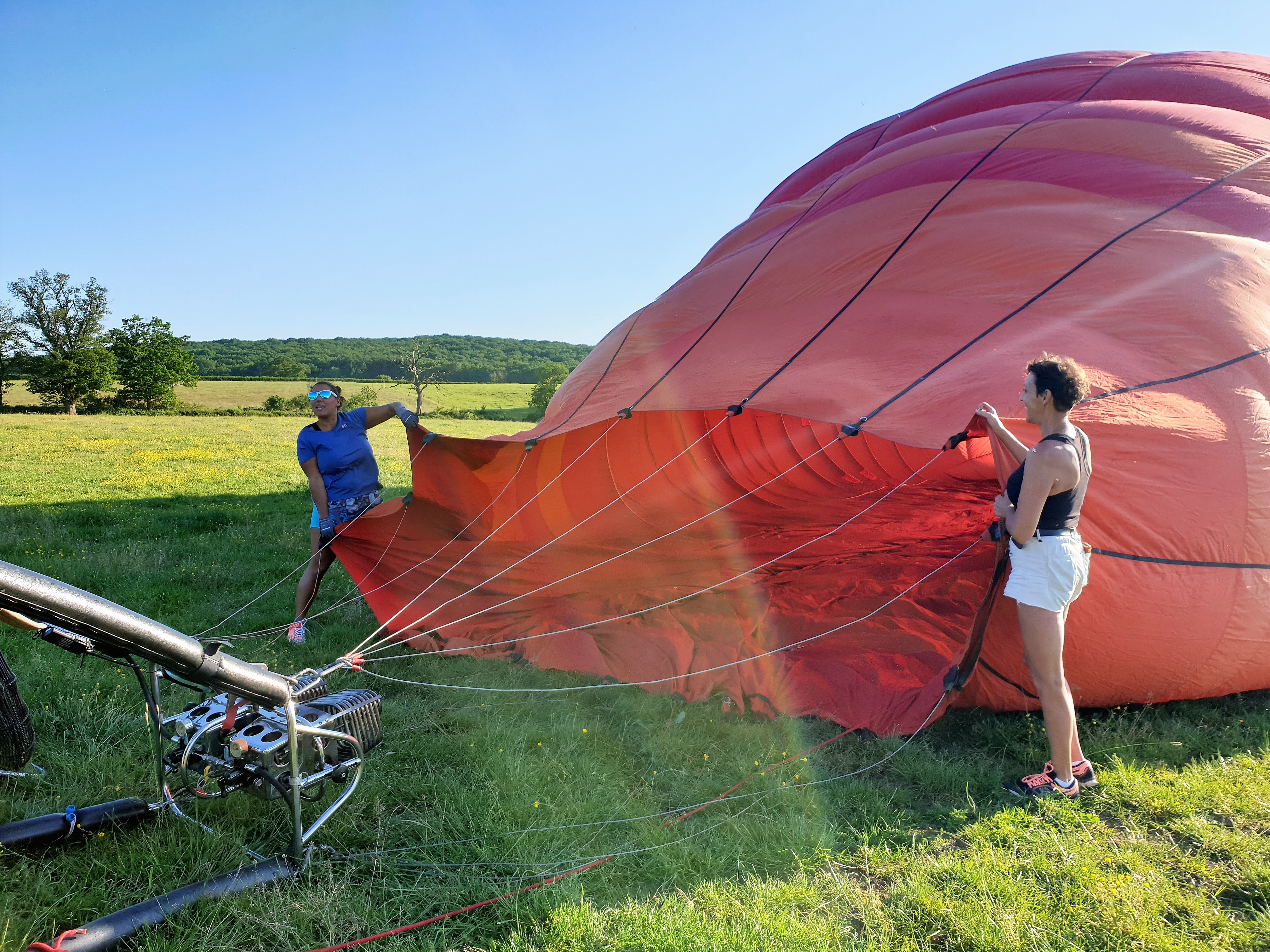Montgolfières en Charolais