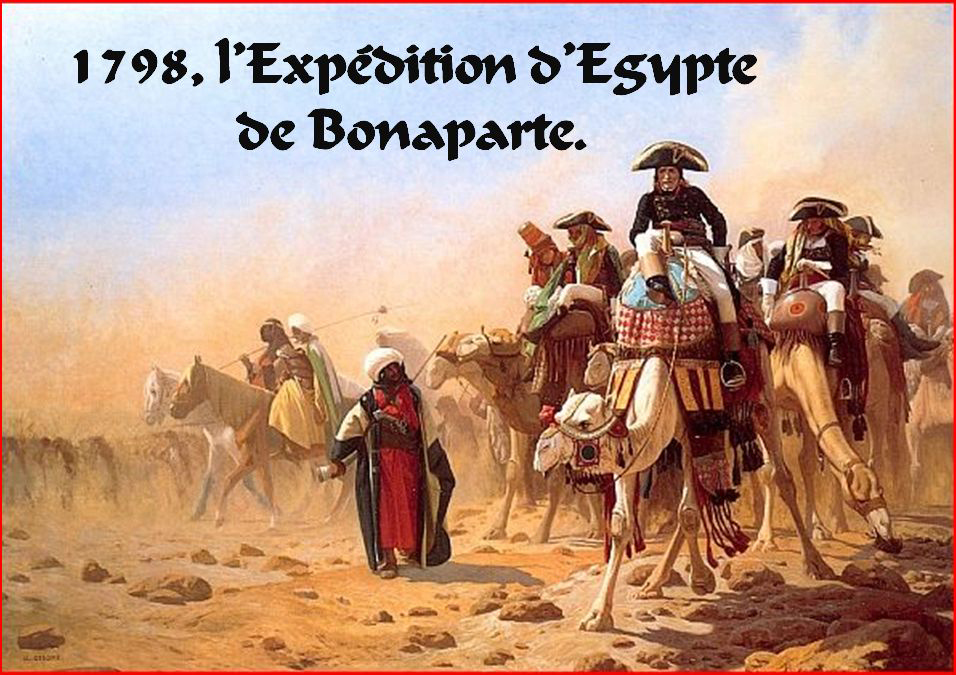 Conférence 1798 expédition d'Egypte