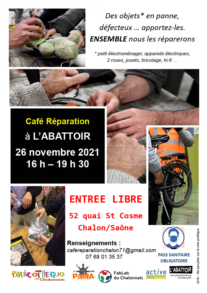 Café Réparation du 26/11/2021