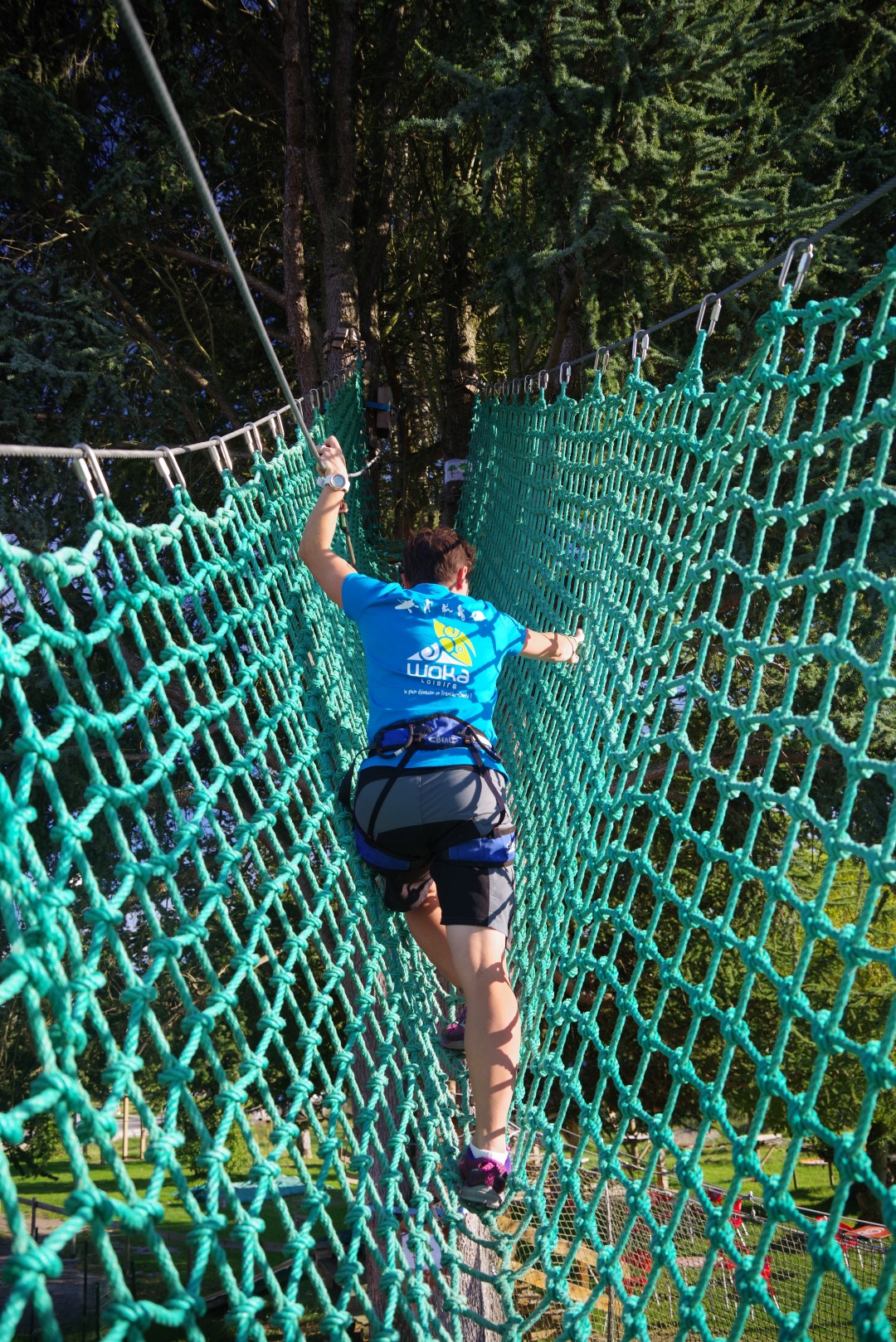 Woka Marnay - parcours dans les arbres