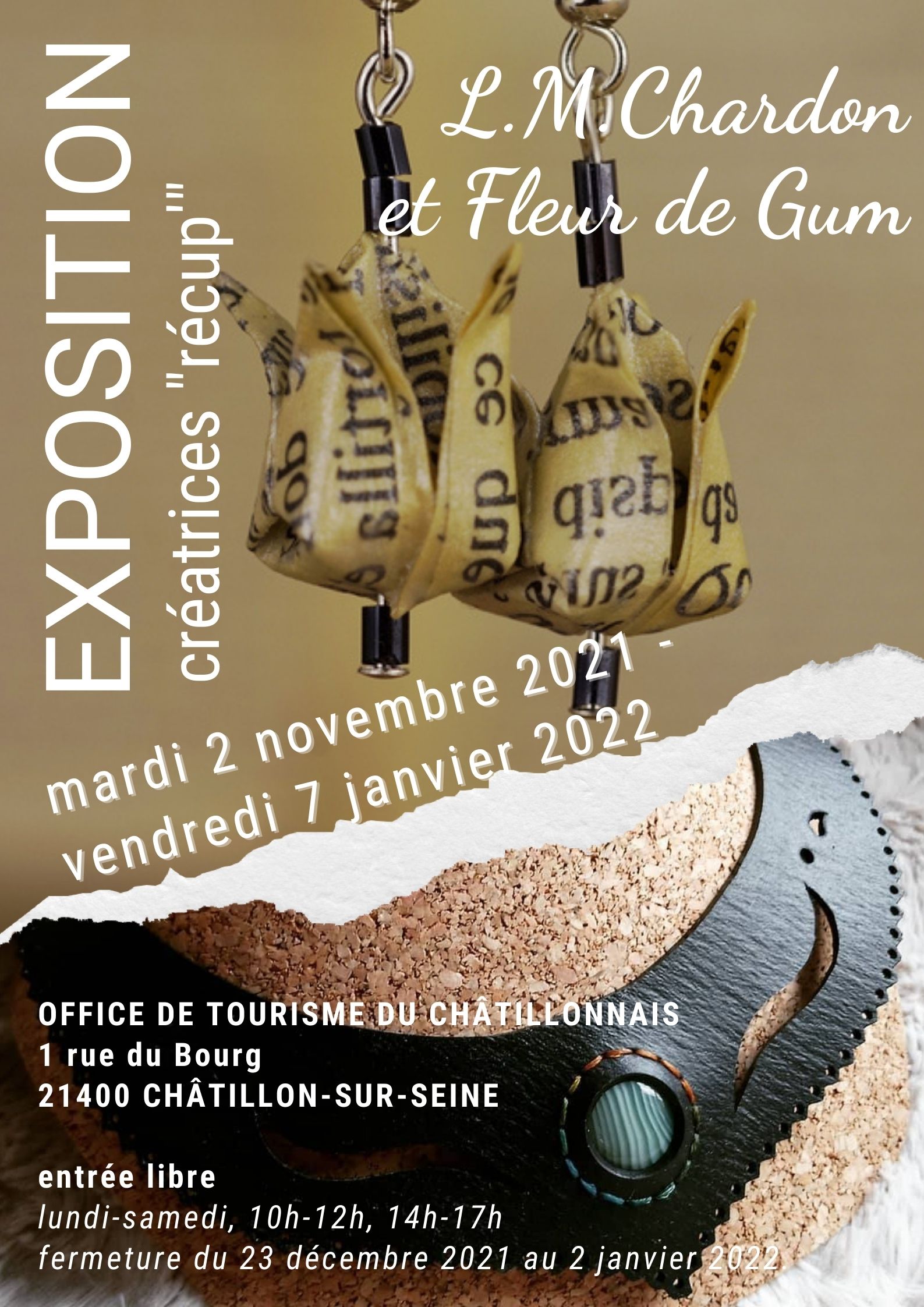 2021.10 - 2022.01 - Exposition Fleur de Gum LM Chardon