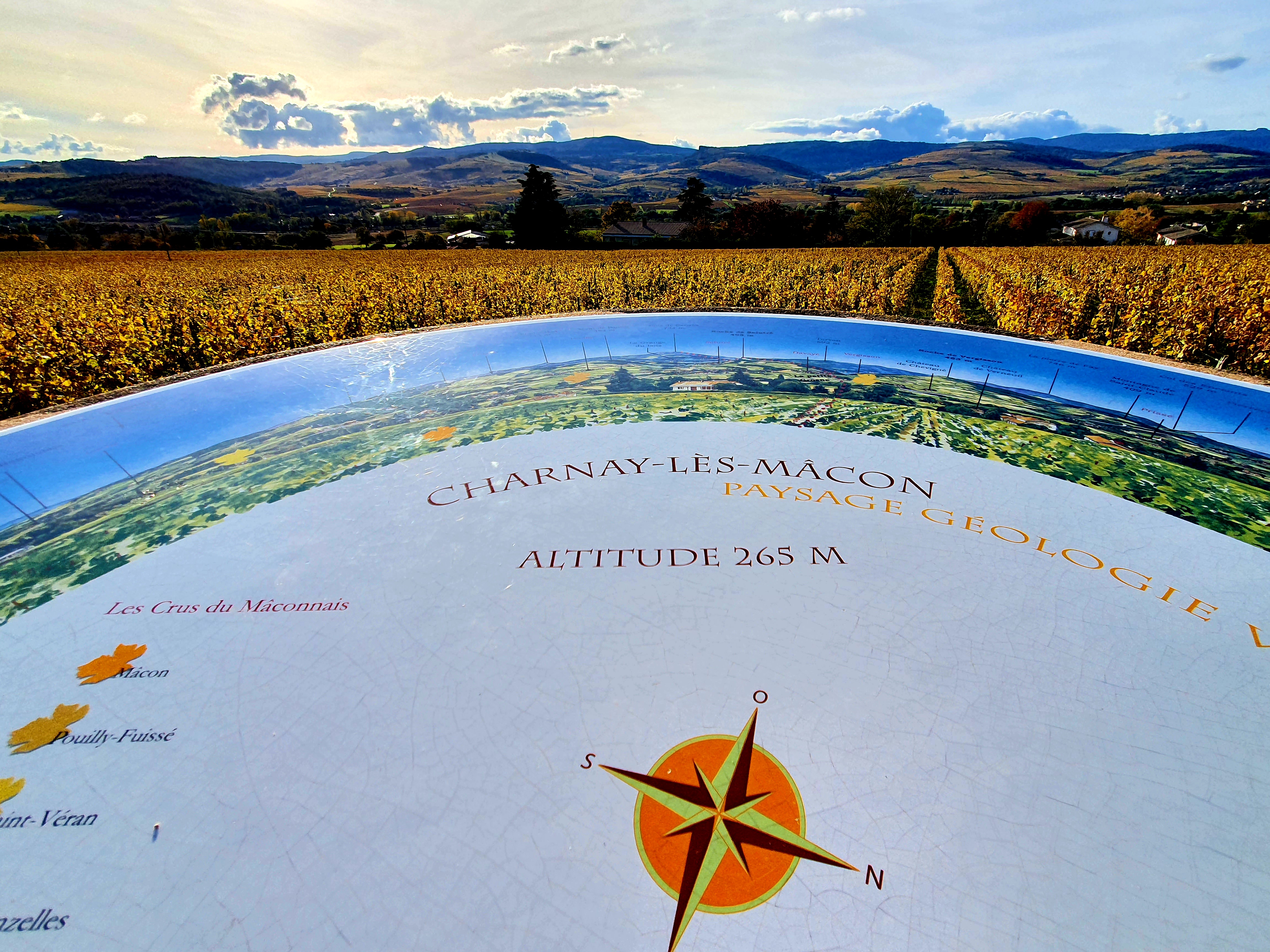 Table d'orientation, Charnay-lès-Mâcon